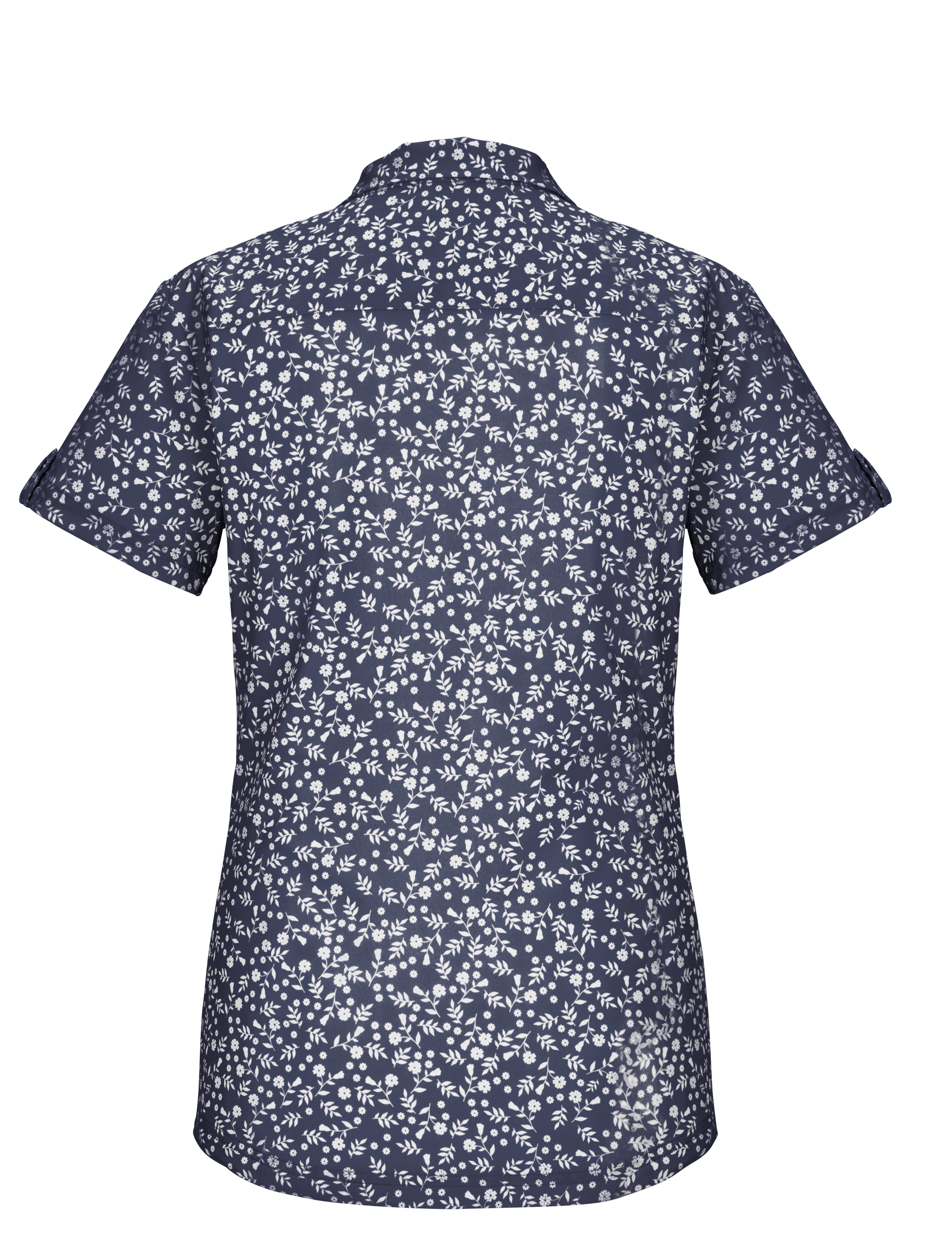 Killtec Funktionsbluse KOS 86 WMN WVN SHRT für Wandern und sportliche Aktivitäten, aus Polyester und Elasthan