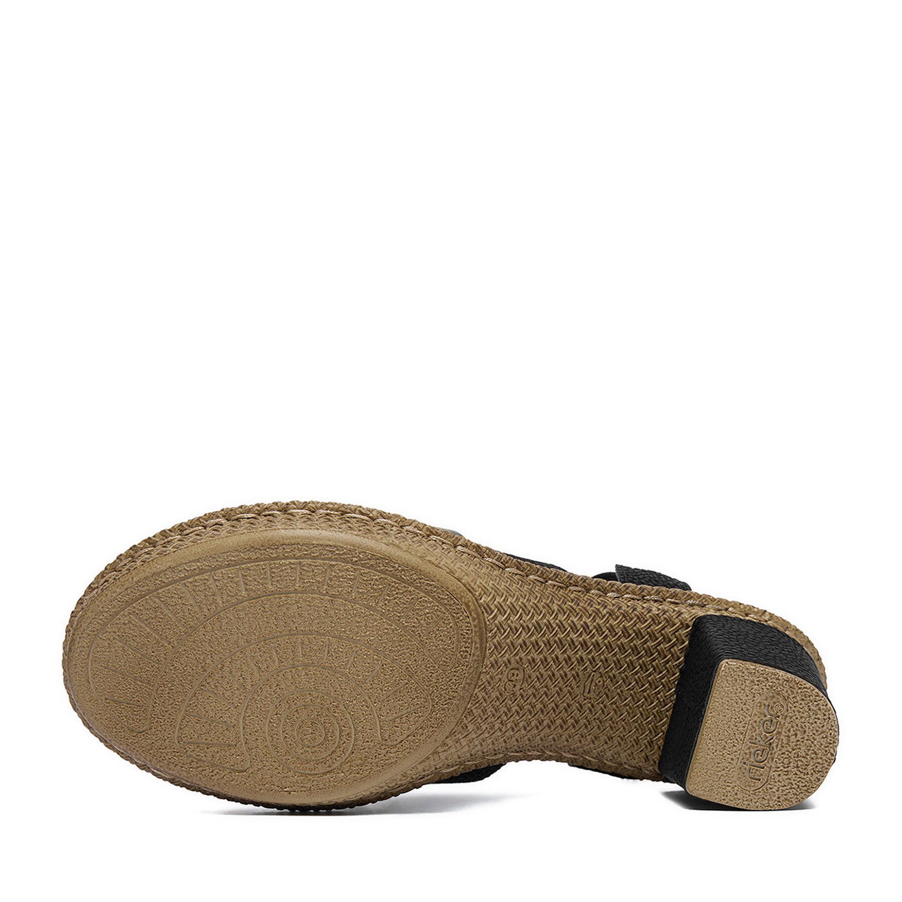 Rieker Rieker Damen-Sandalen Schwarz Sandale