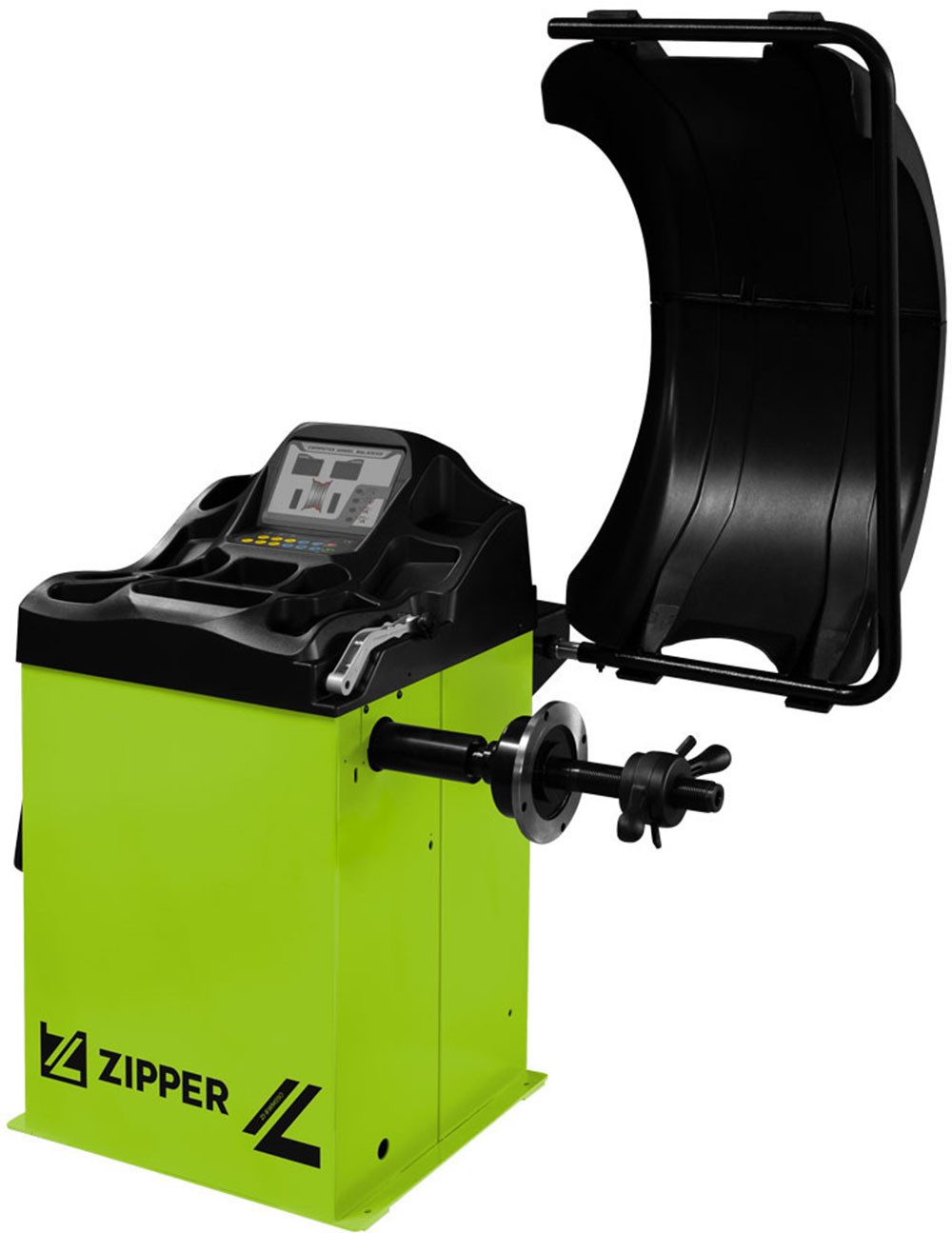 ZIPPER Reifenwuchtmaschine, für Felgen von 10 - 24, 230 V, Selbstdiagnose- Funktionen