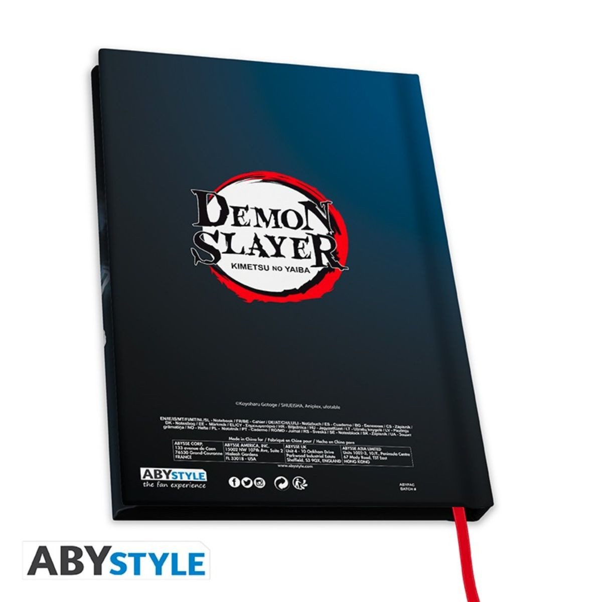ABYstyle Notizbuch Demon Slayer A5 Note