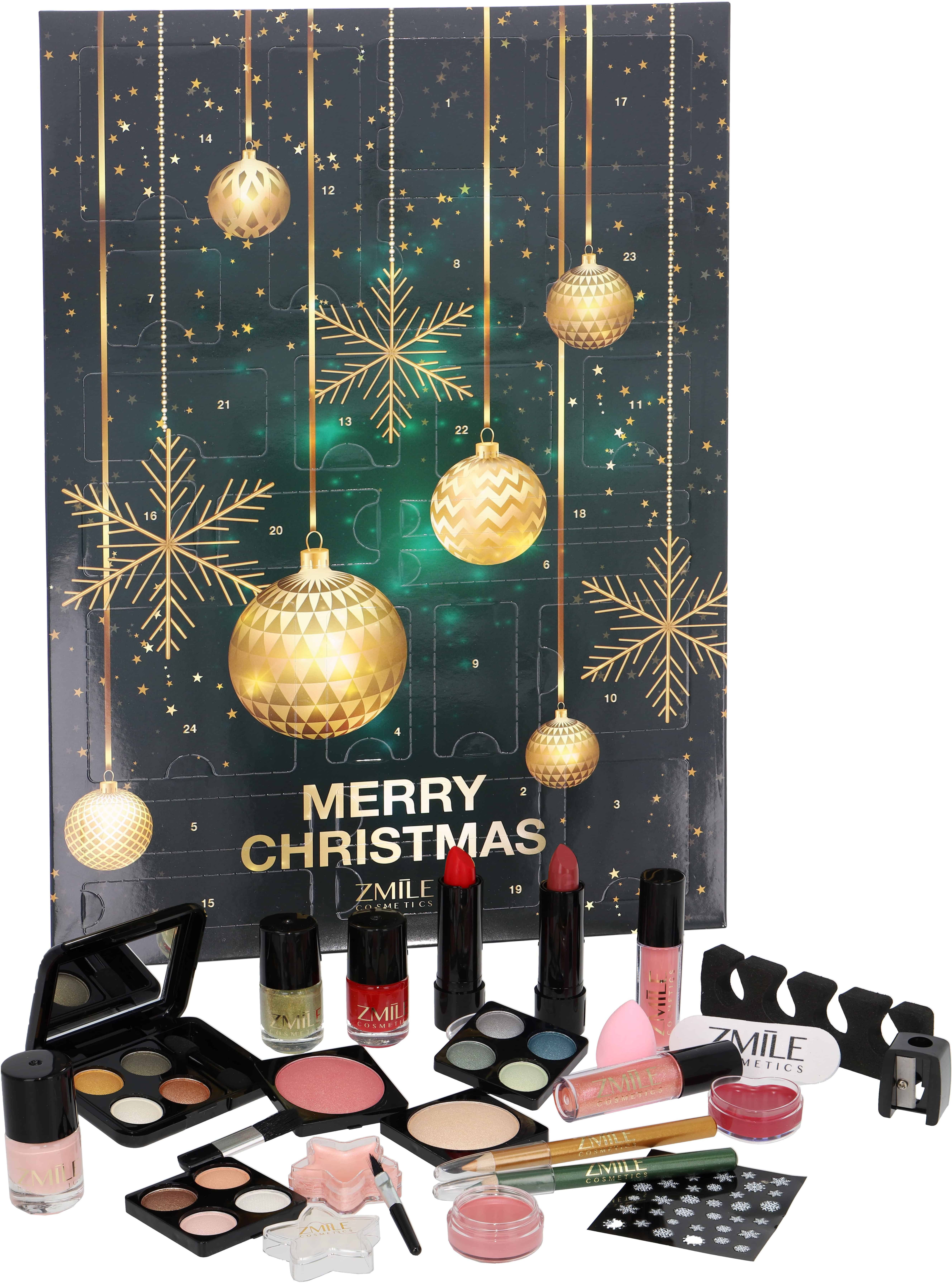 ZMILE COSMETICS Adventskalender ZMILE COSMETICS Adventskalender Traditional 'Glamour Countdown' (Packung, 24-tlg), vegane Kosmetik