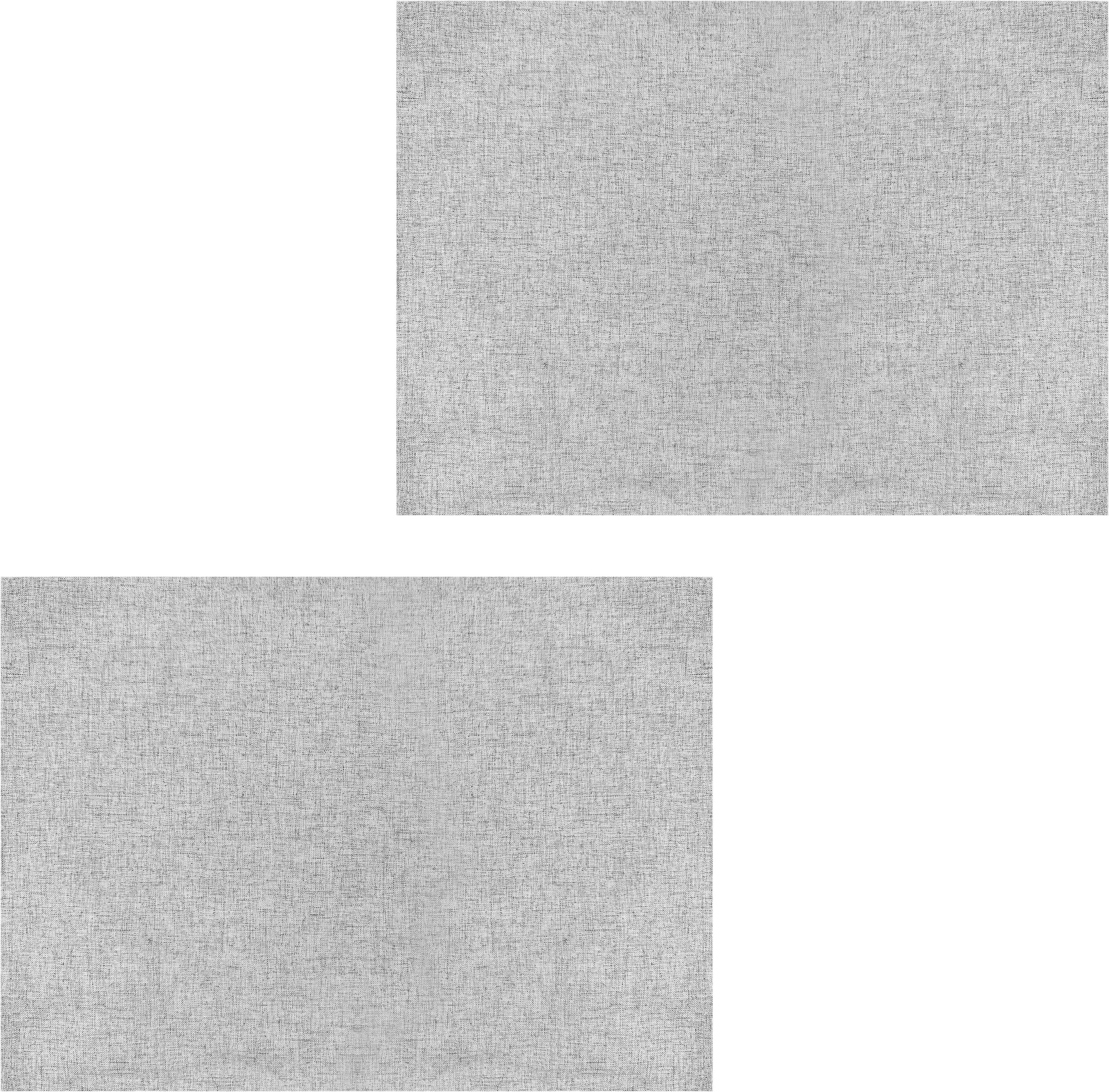 OTTO home Platzset Meellon, (2-St), 2er Set, verschiedene Größen, strukturiert, Esszimmer, Esstisch, Deko