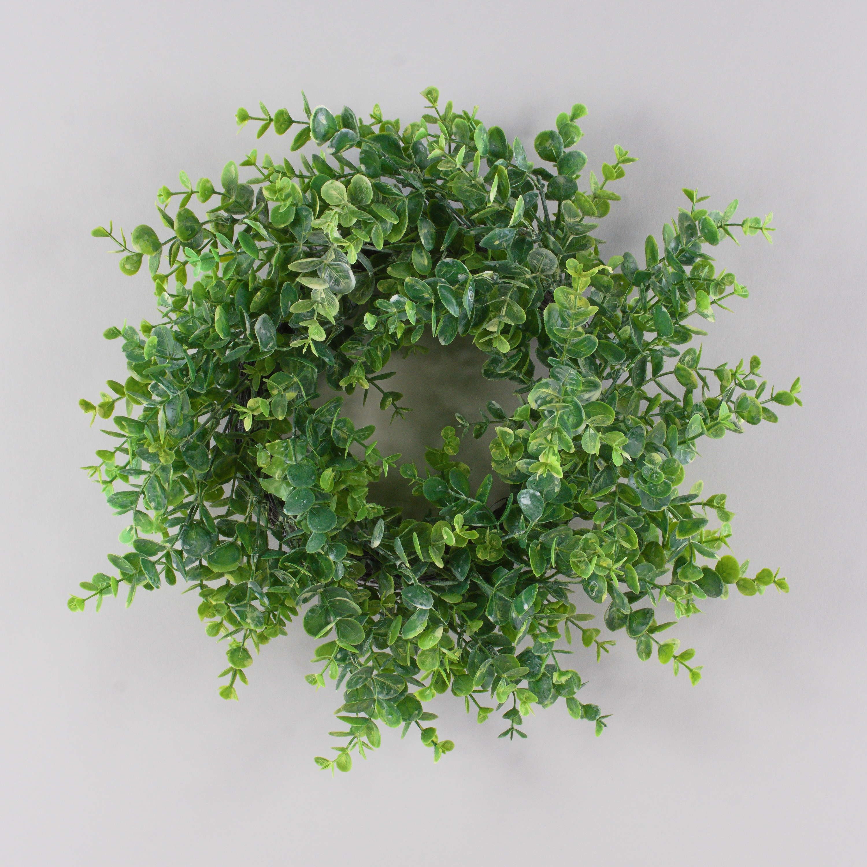 Kunstkranz Deko Eukalyptus Kranz JULERTE, grün-grau, Ø40cm Eukalyptus, artplants