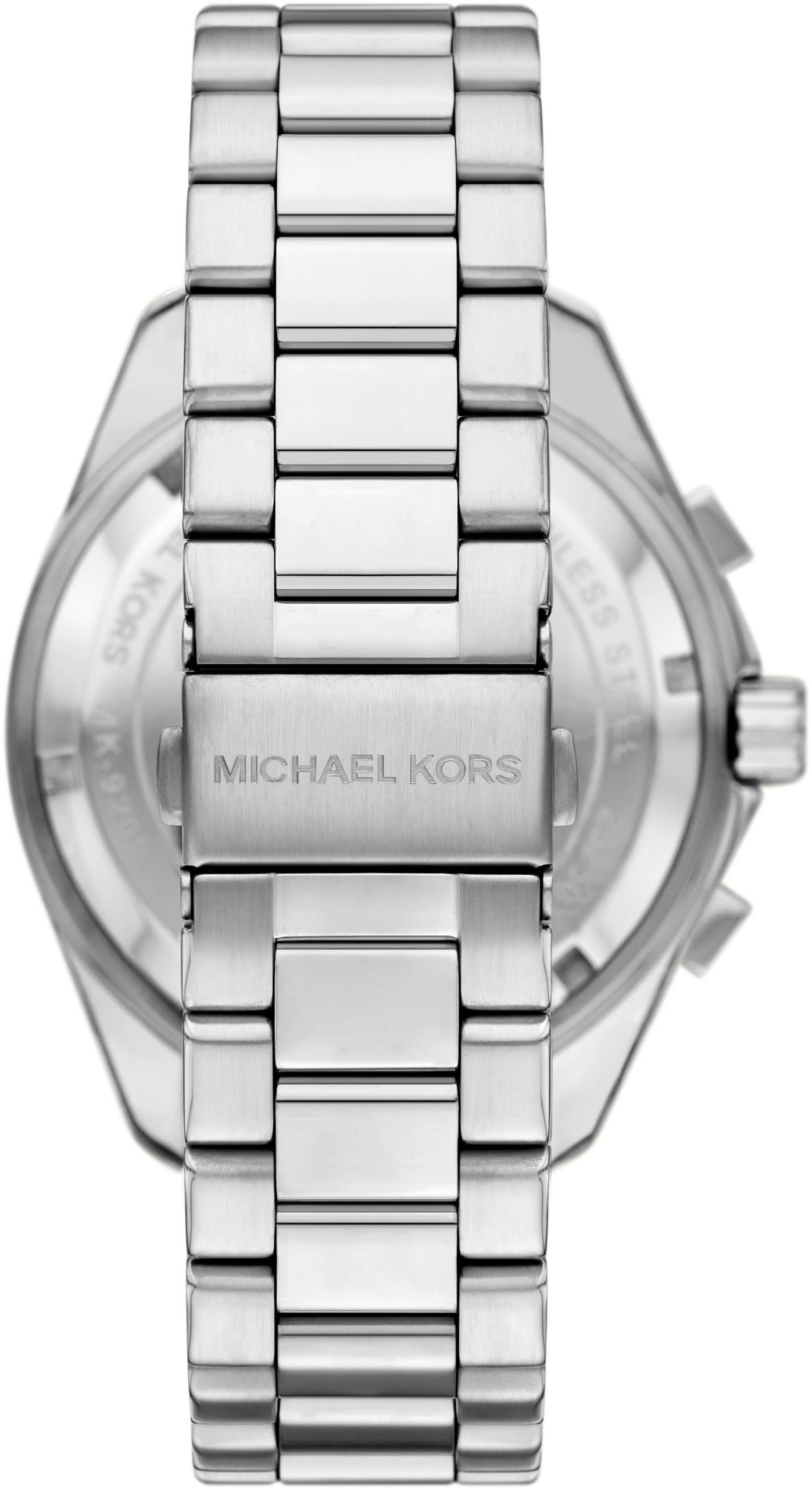 MICHAEL KORS Chronograph MARITIME MK9215, Quarzuhr, Armbanduhr, Herrenuhr, Edelstahlarmband, analog, Tag