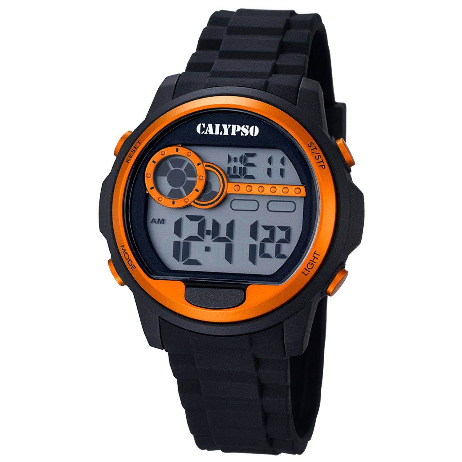 CALYPSO WATCHES Digitaluhr Schwarz/Orange