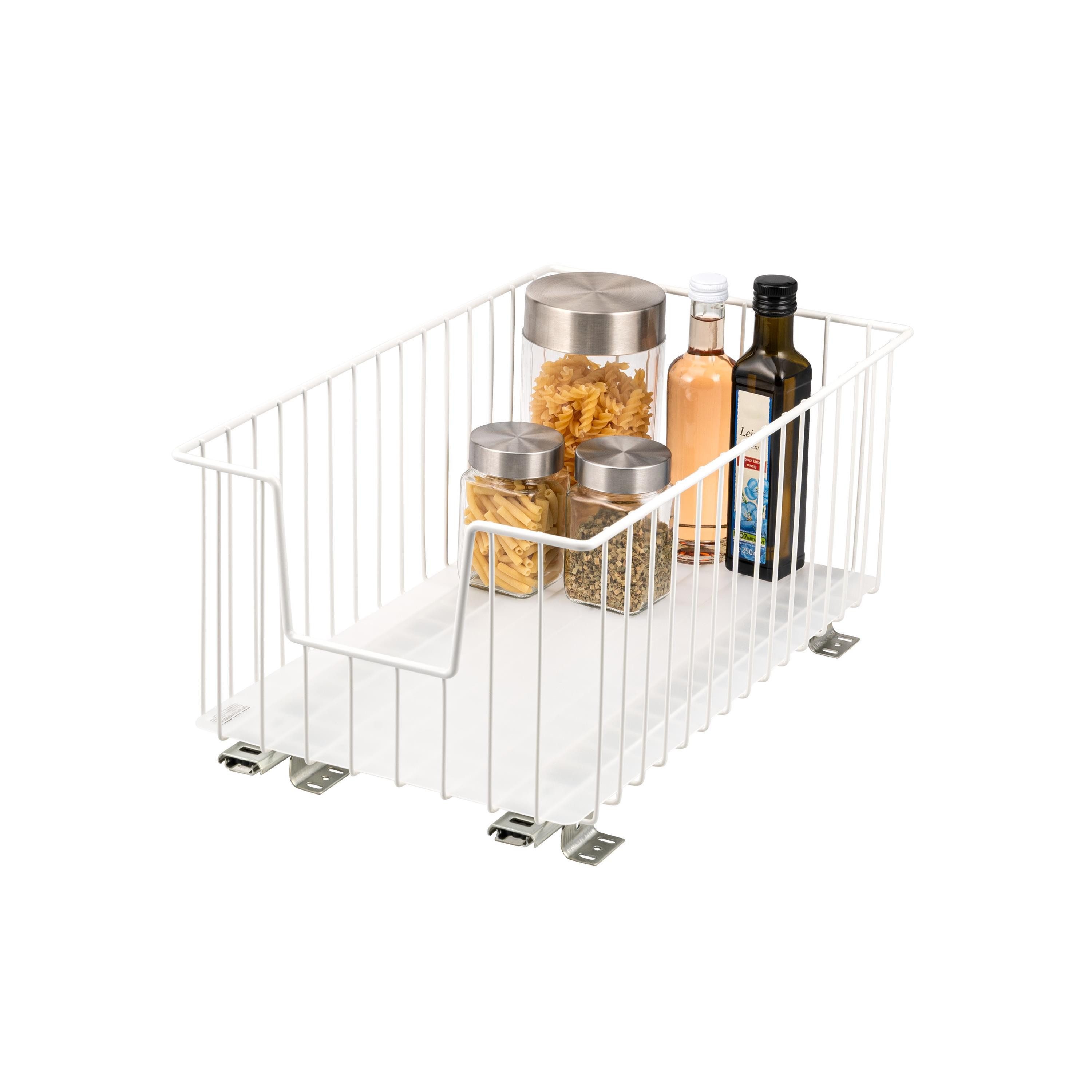 bremermann Teleskopauszug Schrank-Korbauszug 30 cm Breite, mit Einlegeboden