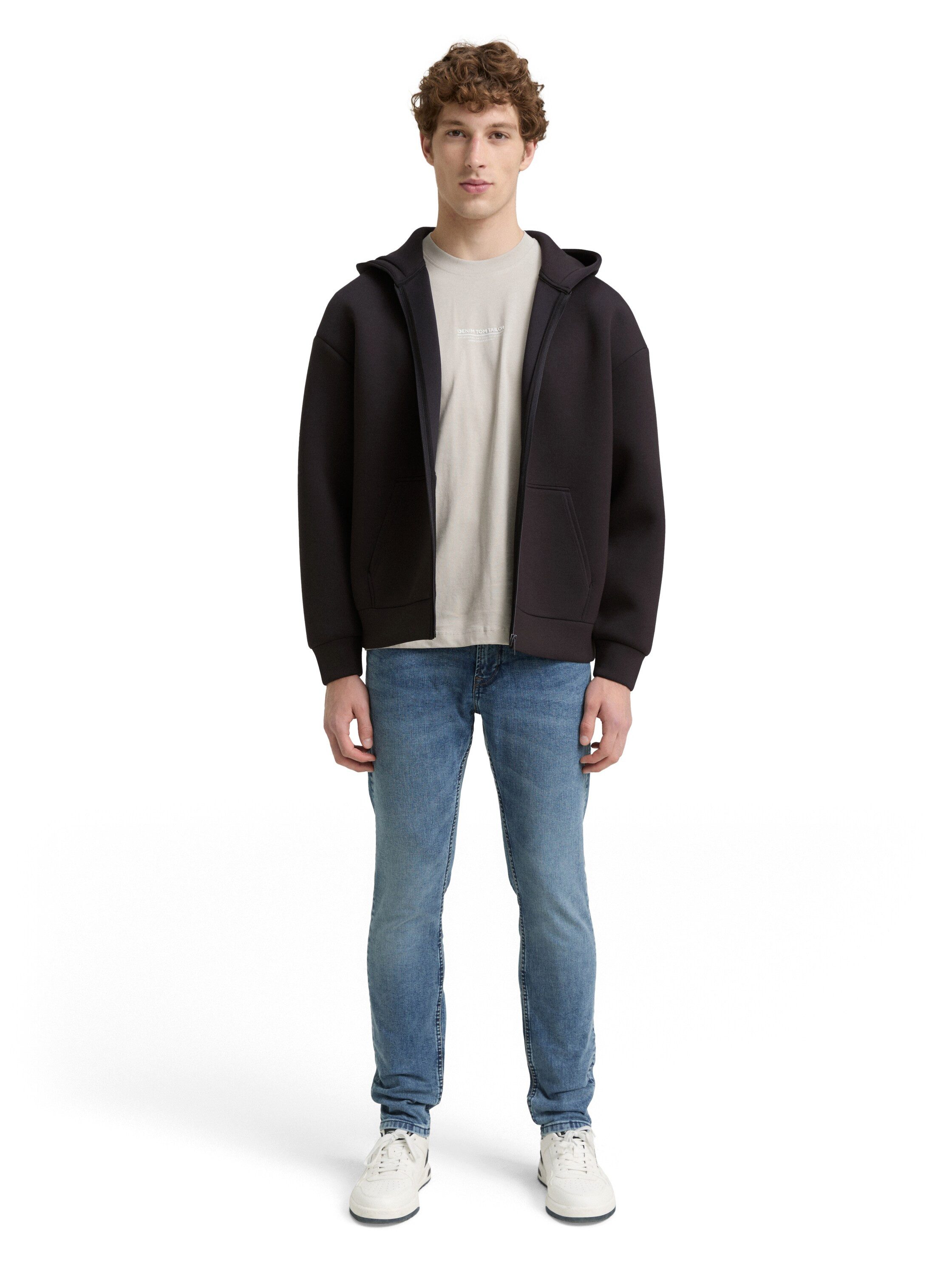 TOM TAILOR Denim Sweater mit Taschen