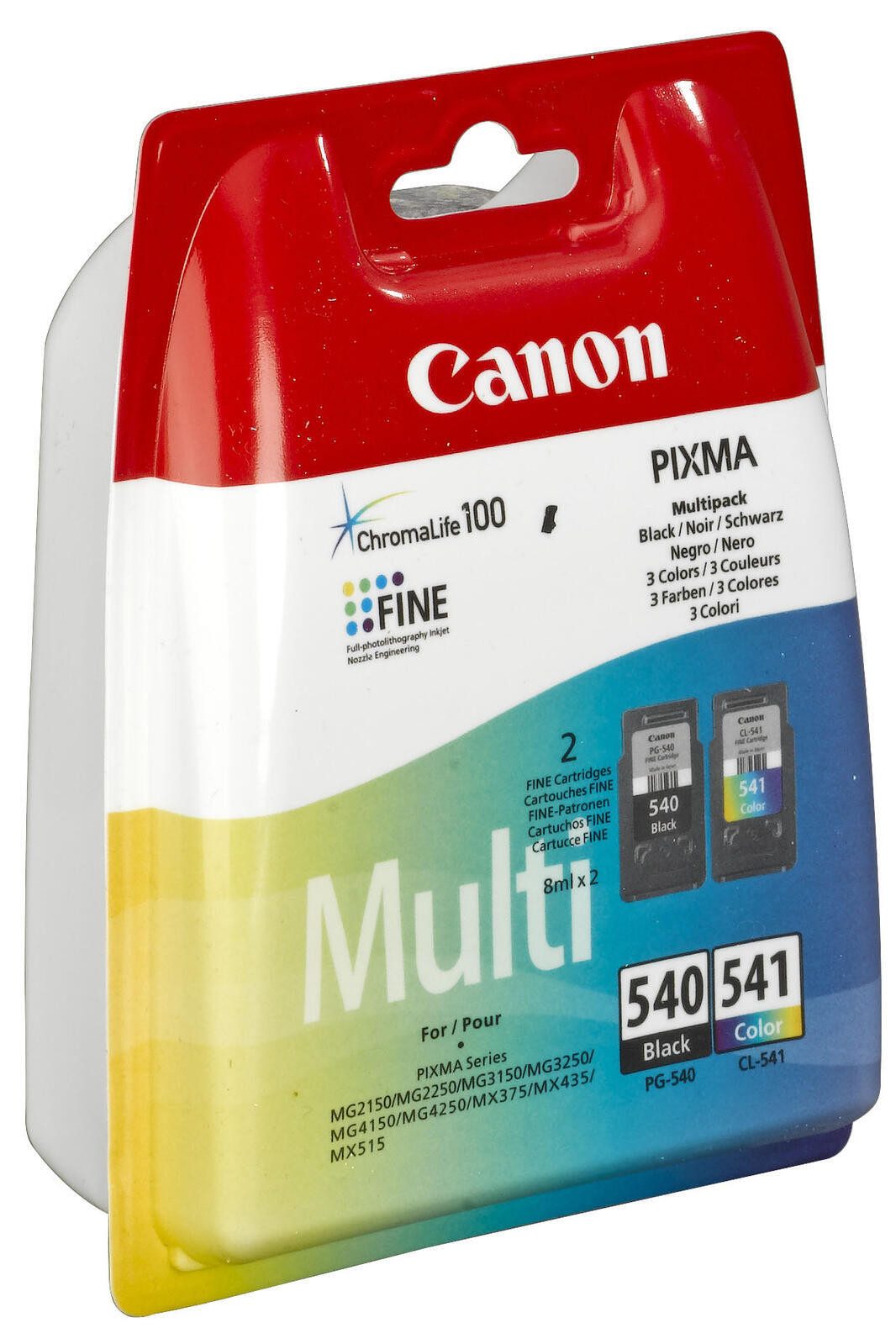 Canon Canon PG-540/ CL-541 Druckerpatronen 2er-Pack BK/C Tintenpatrone
