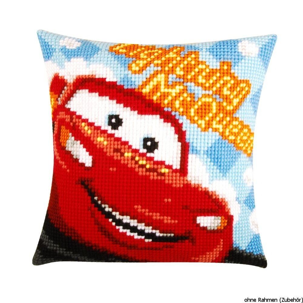 Vervaco Kreativset Vervaco Kreuzstichkissen "McQueen", (embroidery kit by Marussia)