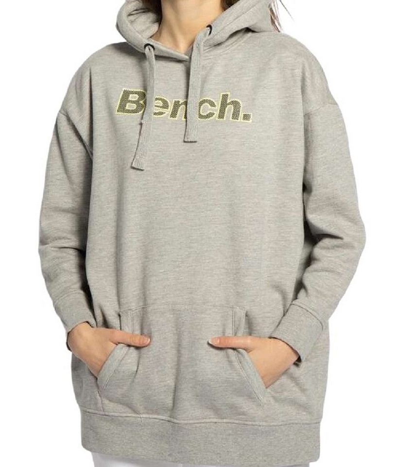 Bench. Longsweatshirt DAYLA Sweatkleid mit frontalem Logoprint,  Sportliches, langes Sweatshirt von Bench