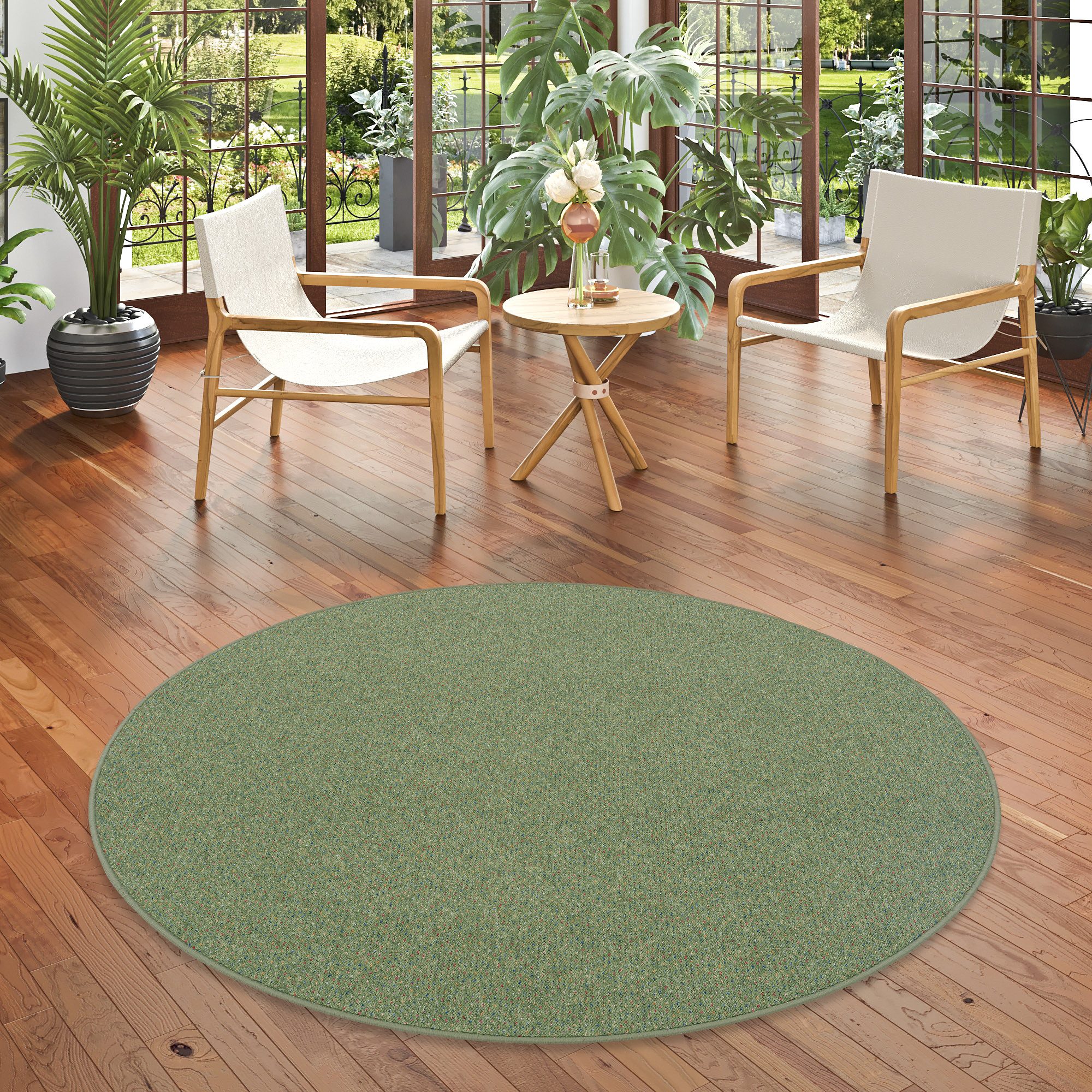 Snapstyle Veloursteppich Schlingen Teppich Alma Meliert günstig online kaufen
