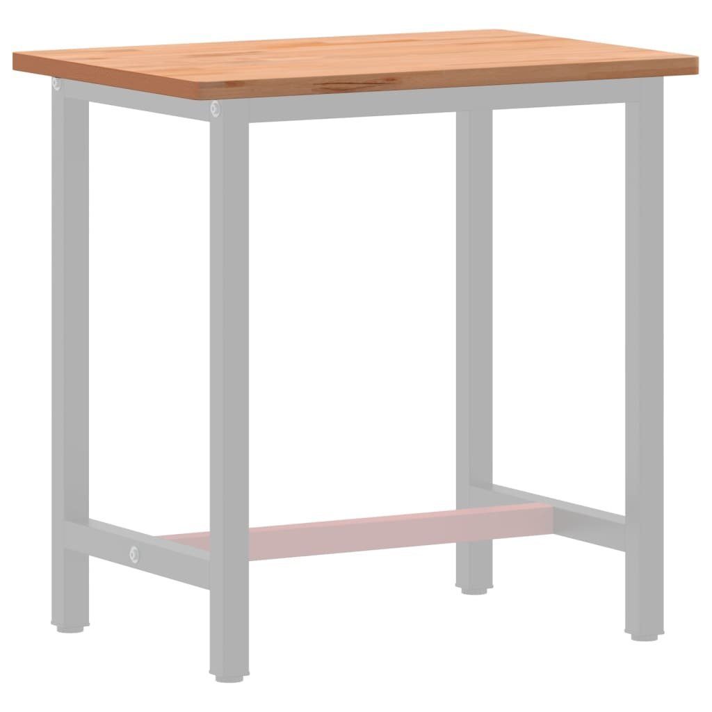 vidaXL Tischplatte Schreibtischplatte 80x55x2,5 cm Massivholz günstig online kaufen