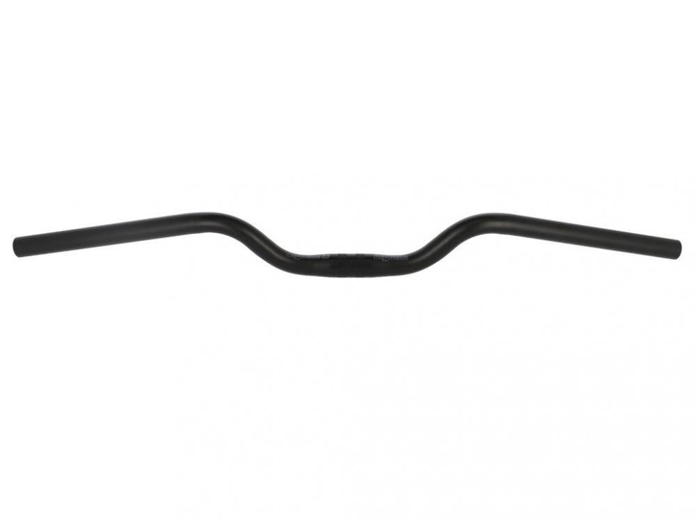 Ergotec Fahrradlenker Ergotec Lenkerbügel M-Bar M Stahl 700 mm schwarz matt, Ø 25,4 mm, 16°