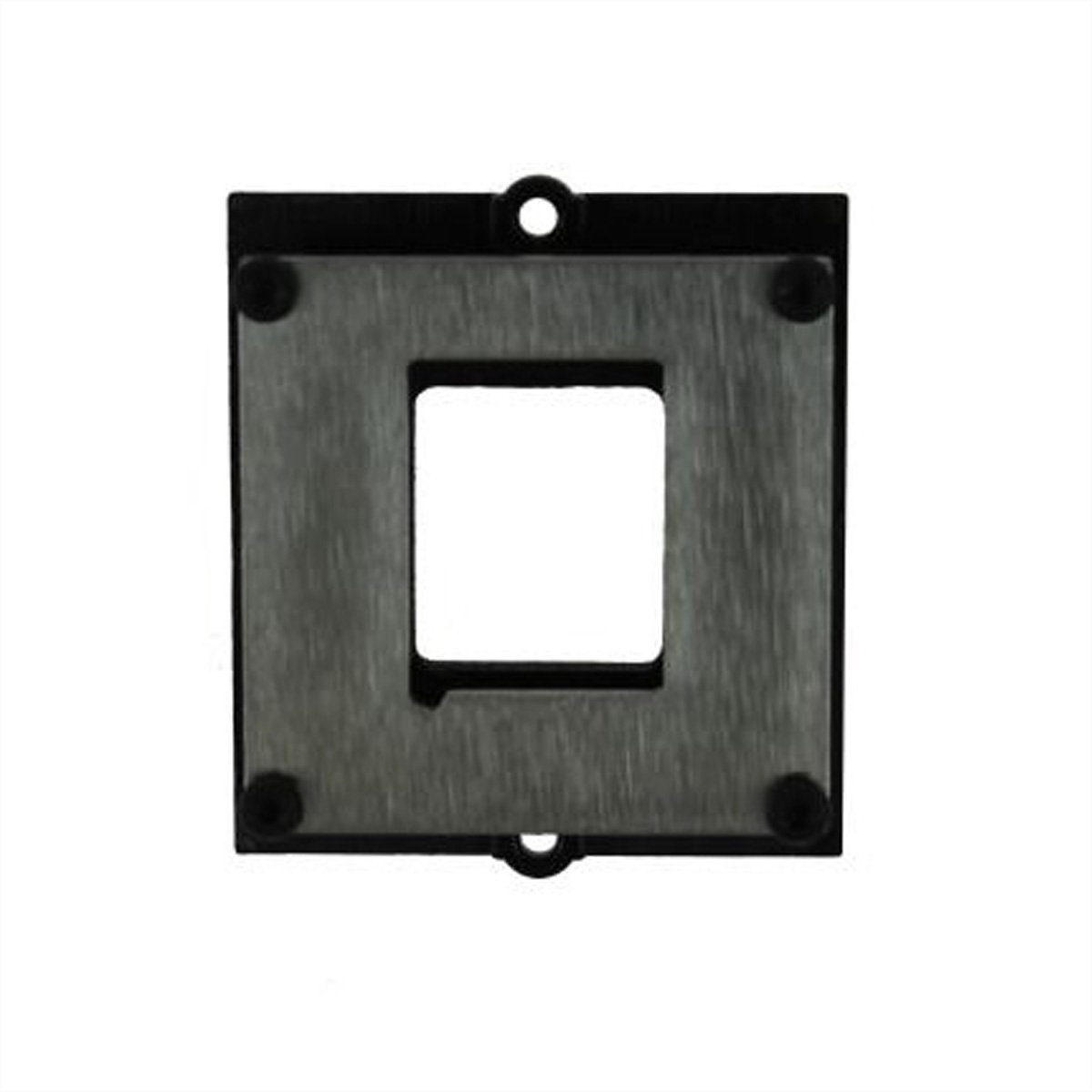 Bachmann Custom Modul Rahmen für 1x Keystone Stromadapter, mit Metallhalterung