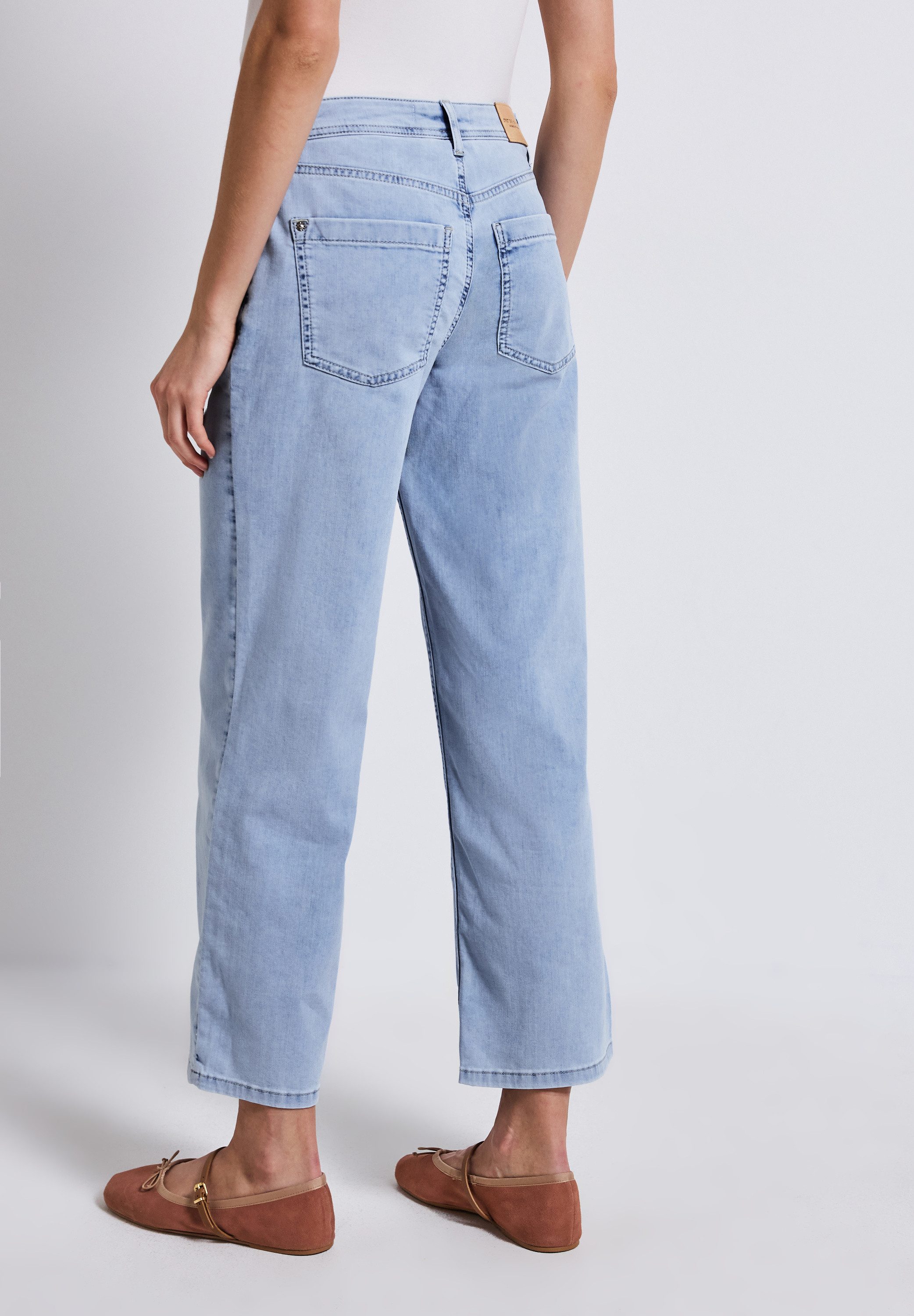 STREET ONE Weite Jeans im 5-Pocket-Style günstig online kaufen