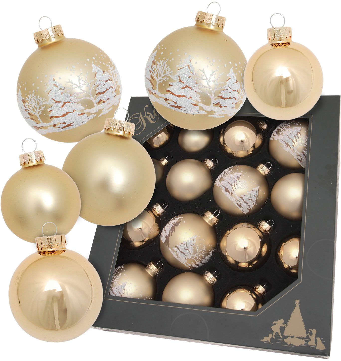 Christbaumschmuck Kugelsortiment
