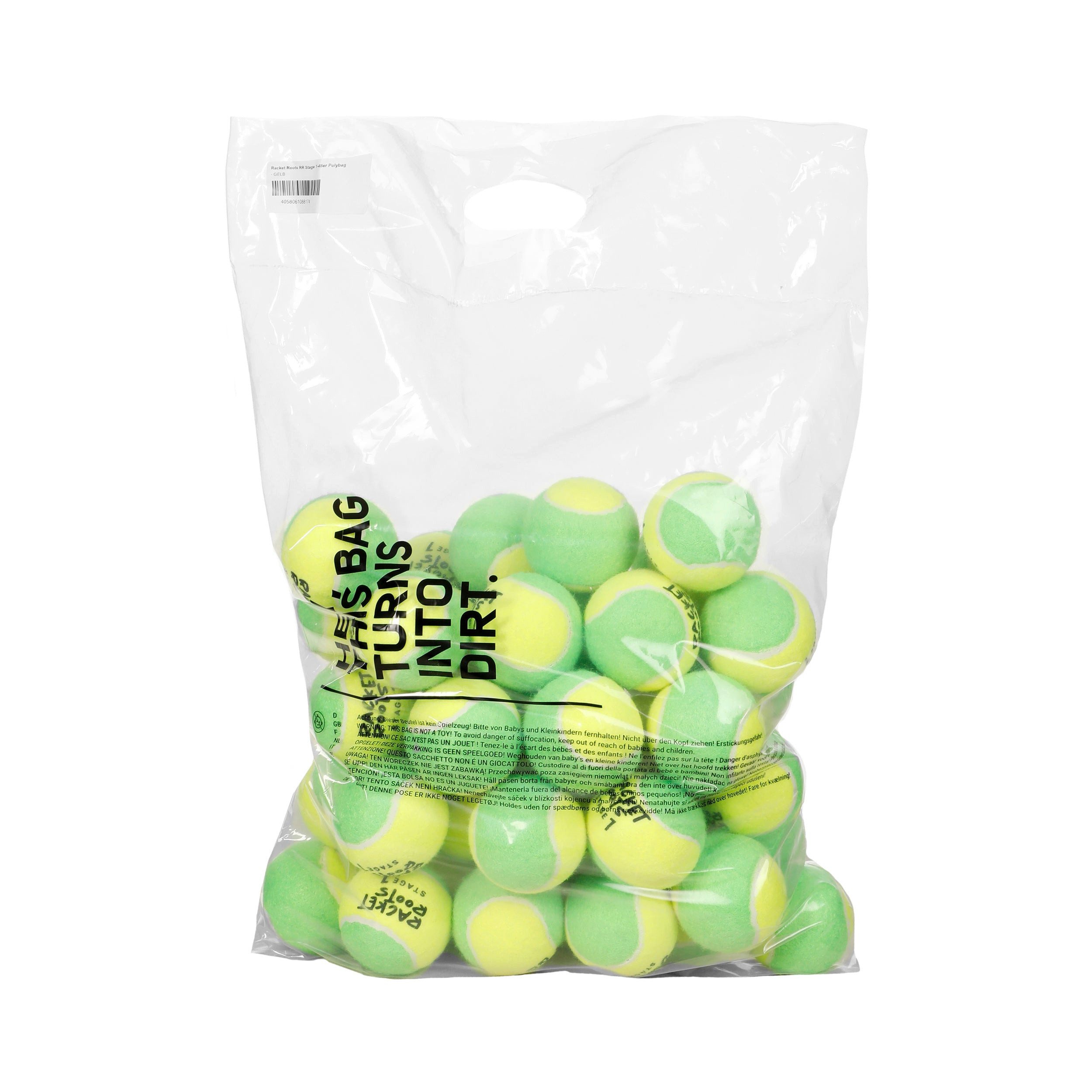 Tennisball RR Stage 1 - 48 Tennisbälle - Play and Stay Ball - (48er Beutel)