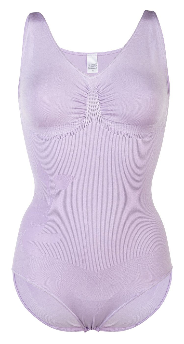 Belly Cloud Shaping-Body Body mit Blumenmotiv