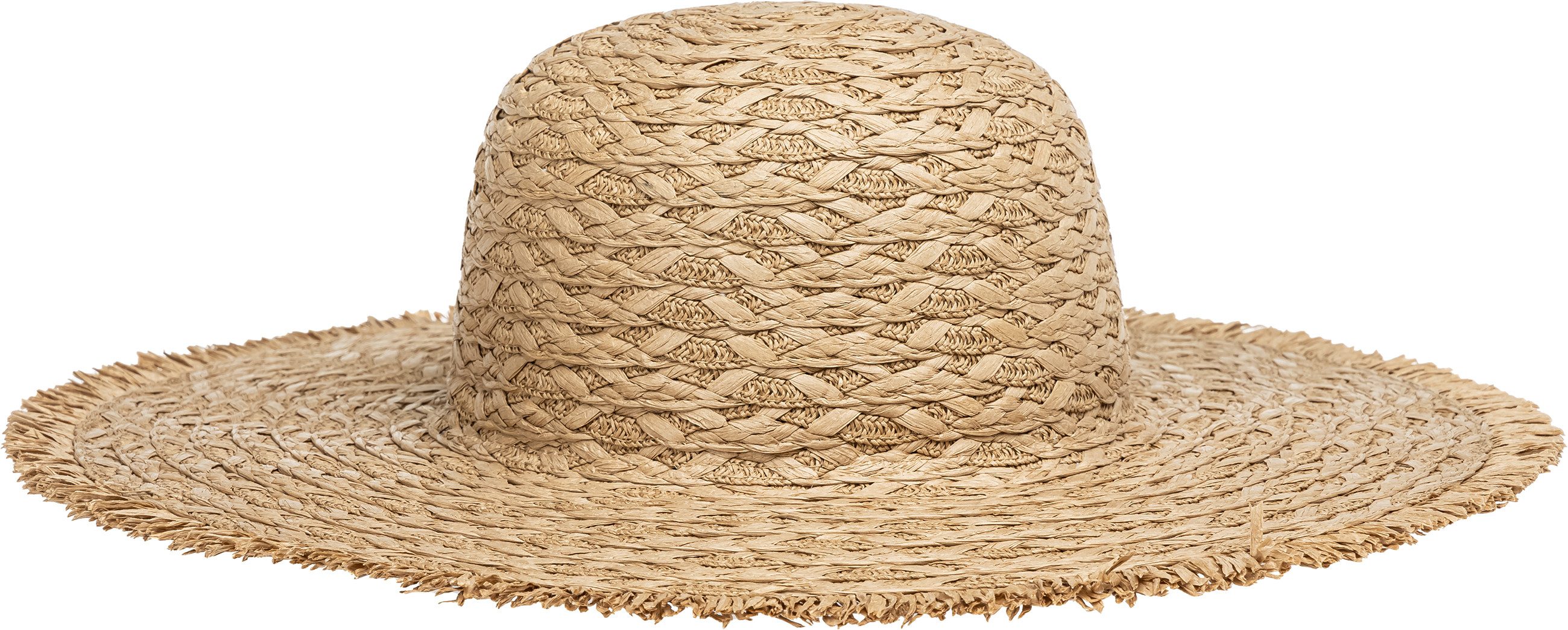 Caspar Strohhut HT022 großer Damen Sommerhut Sonnenhut mit breiter Krempe – Bild 2 von 5