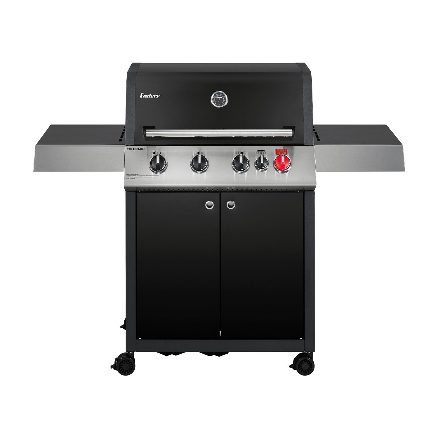 Enders® Gasgrill Colorado 4 I Turbo Gas Grill - Gasgrill 4 Brenner Edelstahl