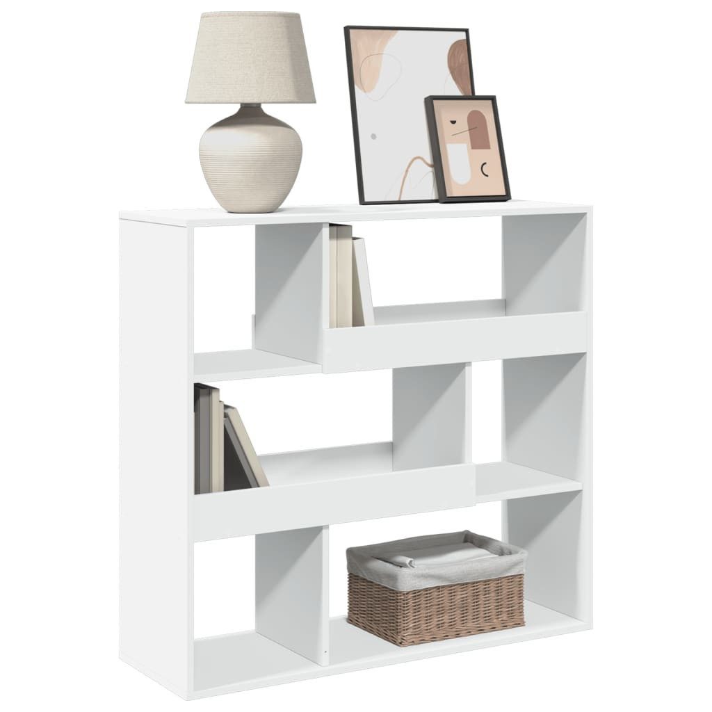 vidaXL Bücherregal Raumteiler Weiß 100x33x94,5 cm günstig online kaufen