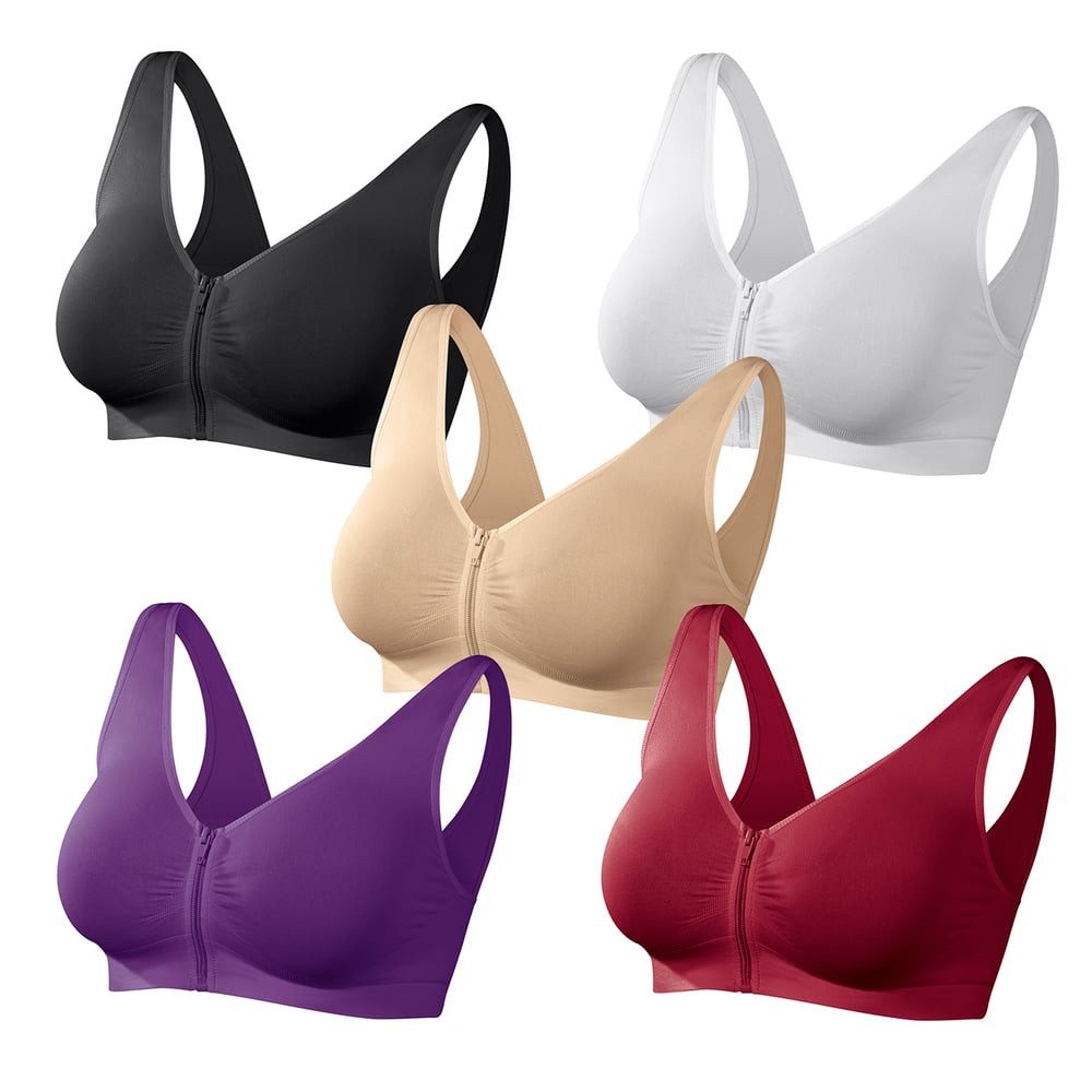 SLIMmaxx Bügelloser BH Traum-BH mit Reißverschluss 5er-Set - Gr. XL - mehrf günstig online kaufen