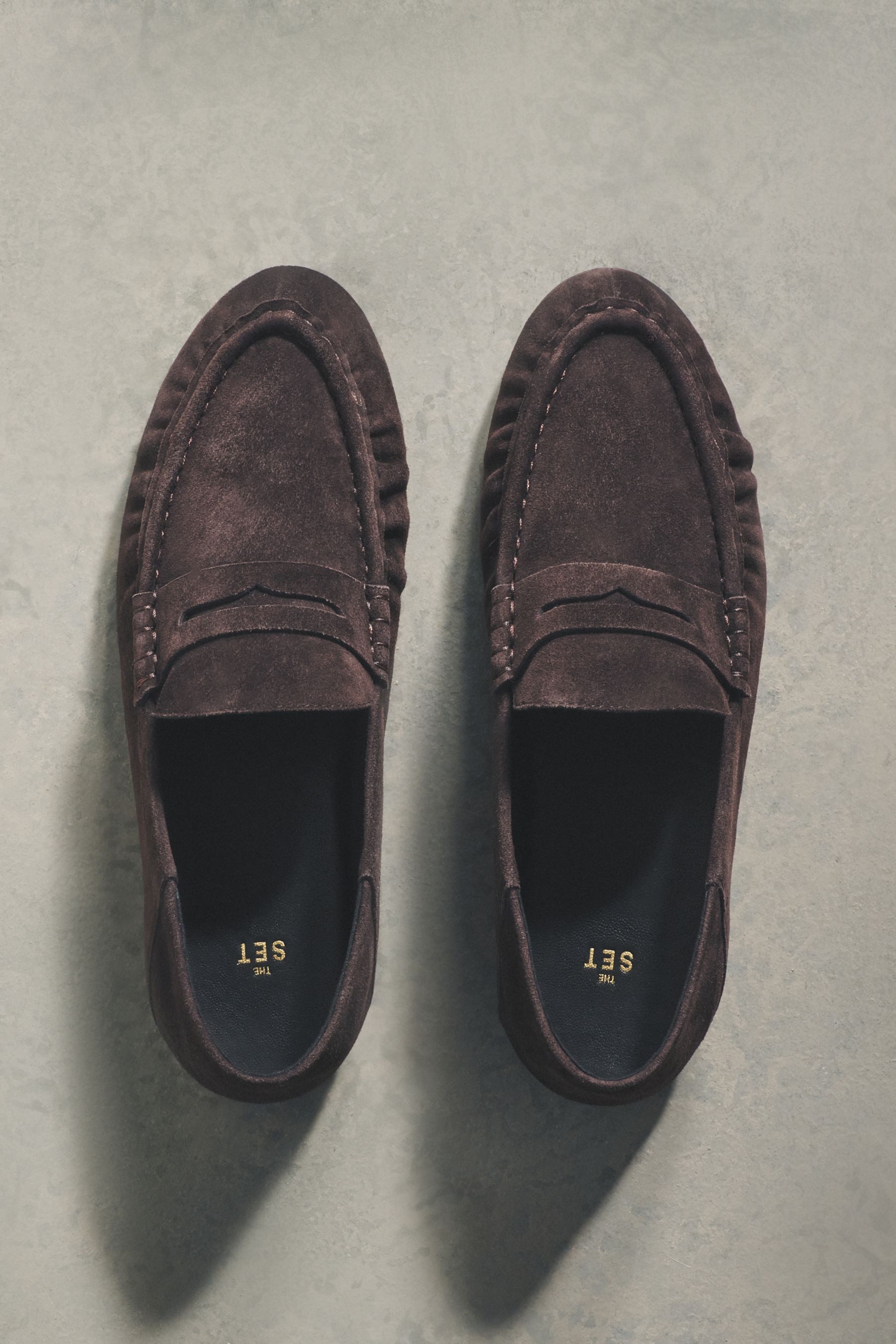 The Set The Set Loafer aus Premium-Veloursleder Loafer (1-tlg)