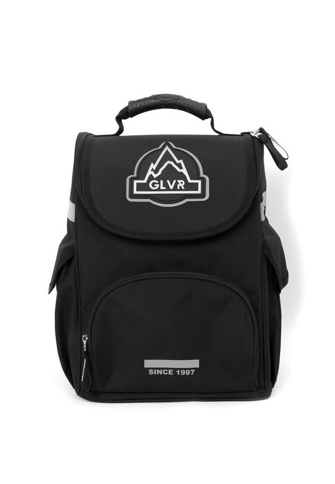 Gulliver Cityrucksack, mit großer Tasche auf der Front, Mit Logopatch und  reflektierenden Elementen