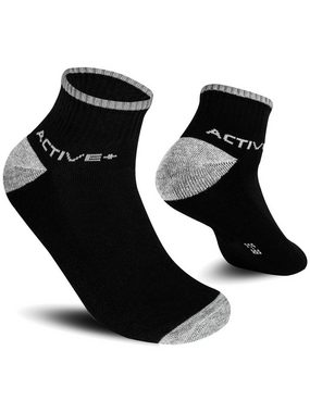 TEXEMP Laufsocken 12 Paar Frottee Socken Sneaker Herren Damen Sportsocken Baumwolle (Packung, 12 Paar) Frottee Sohle