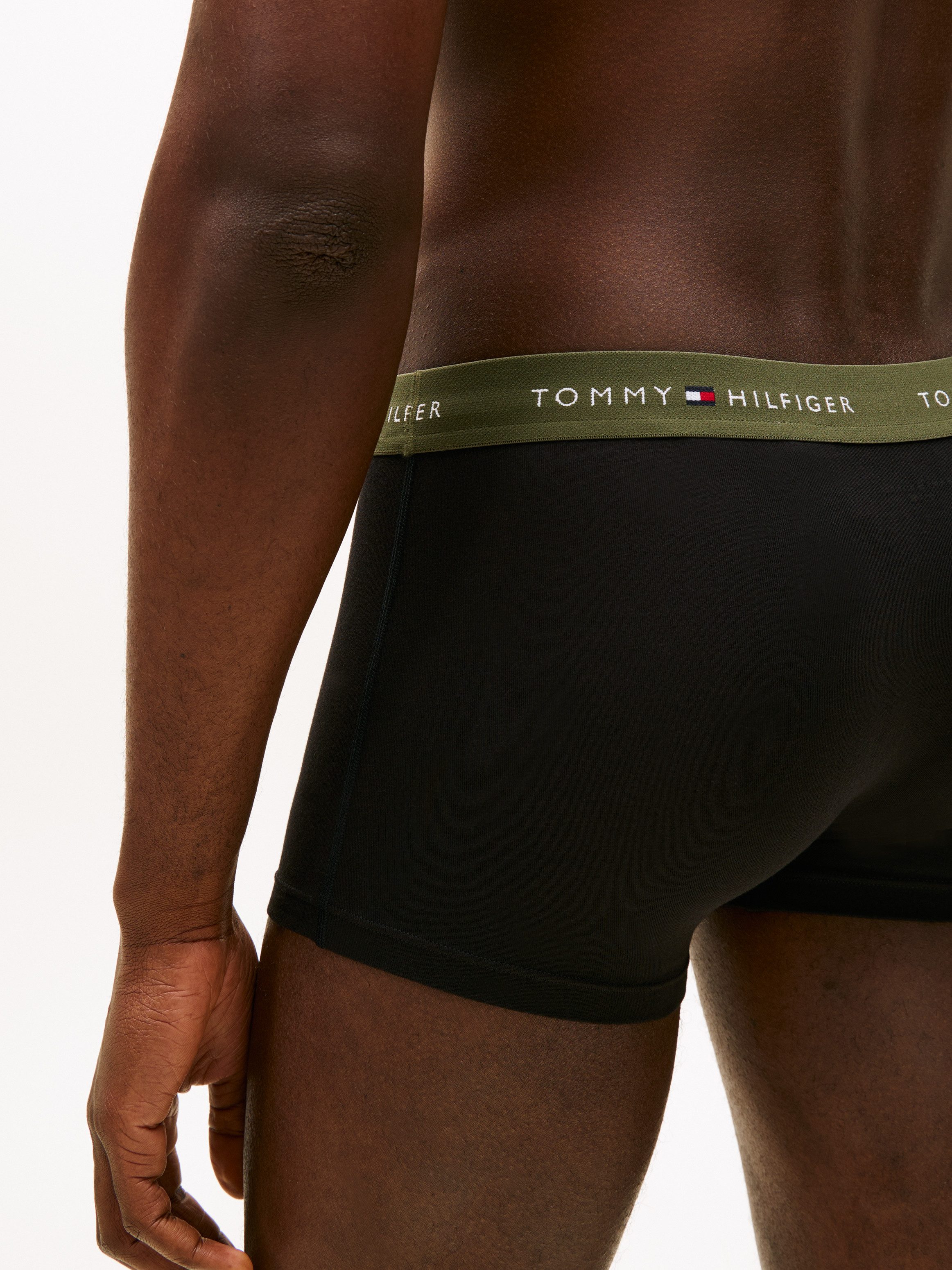 Tommy Hilfiger Underwear Trunk (3-St) Körpernahe Passform mit elastischem Bund – Bild 4 von 5