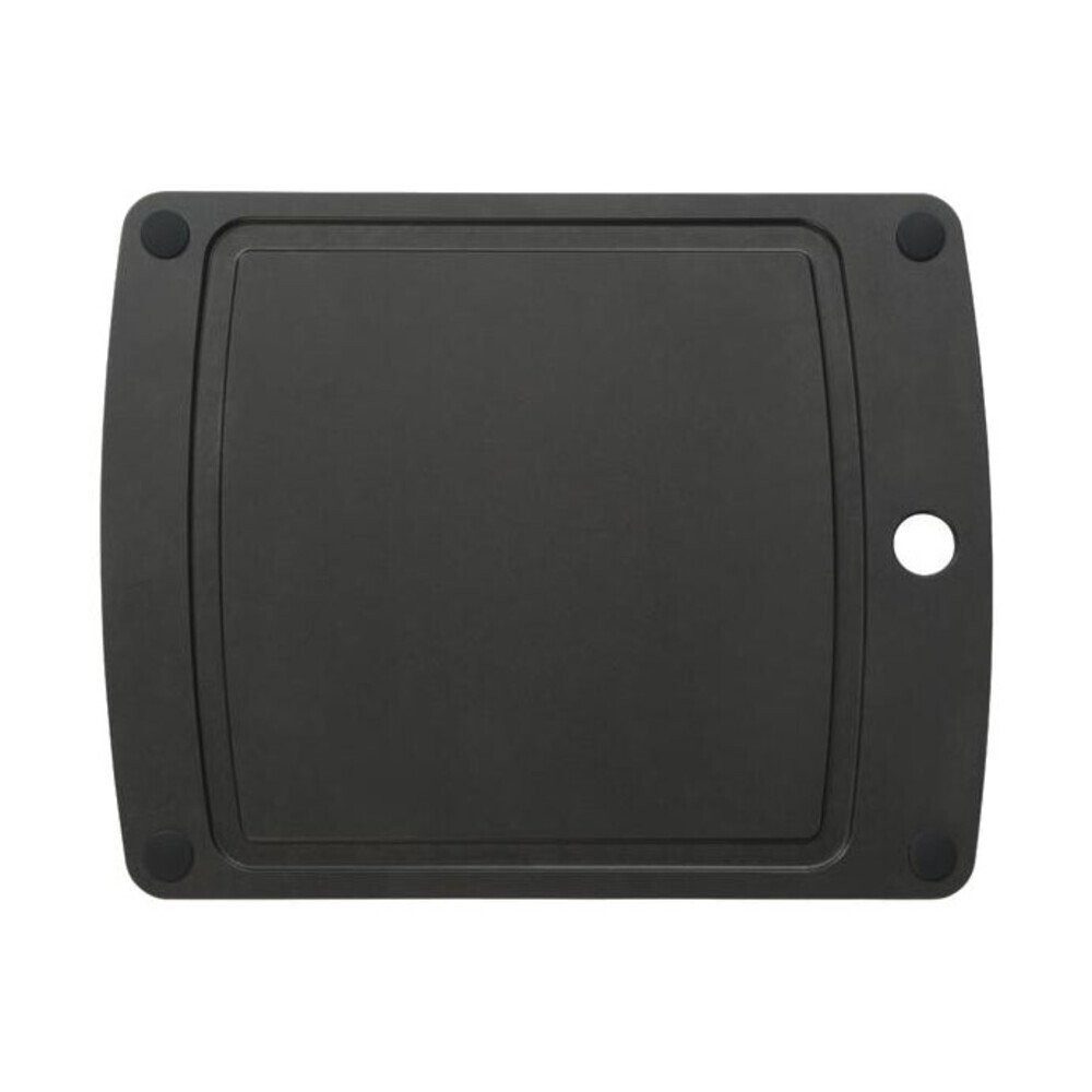 JADE Schneidebrett Schneidebrett Gourmet Gripper schwarz 29,8x23,5x0,6cm, Holzfiberlaminat, (1-St), Schneidebrett Gourmet Gripper schwarz, 29,80cm, Holzfiberlaminat