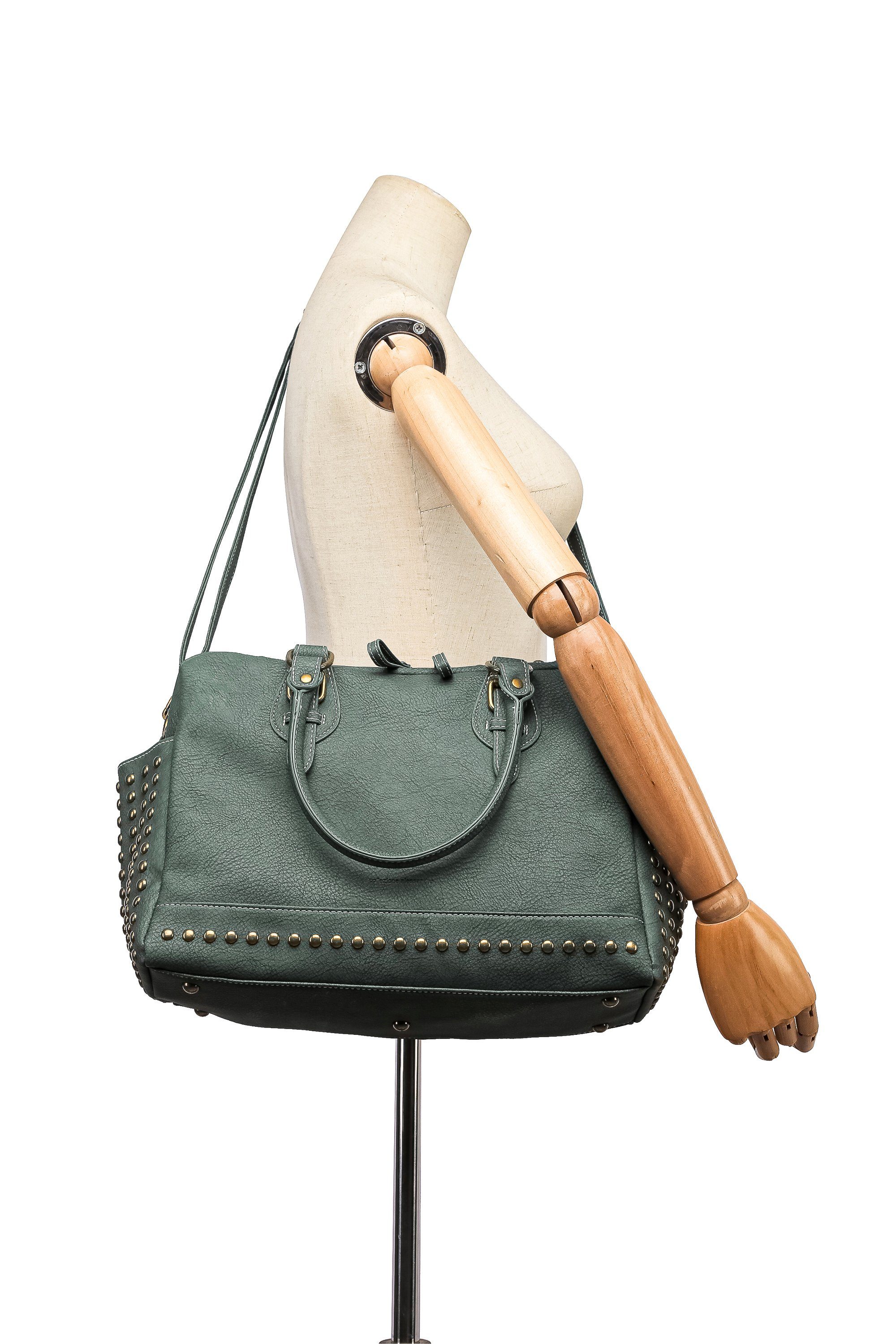 COLLEZIONE ALESSANDRO Schultertasche Boho, mit 2 Seitenfächern