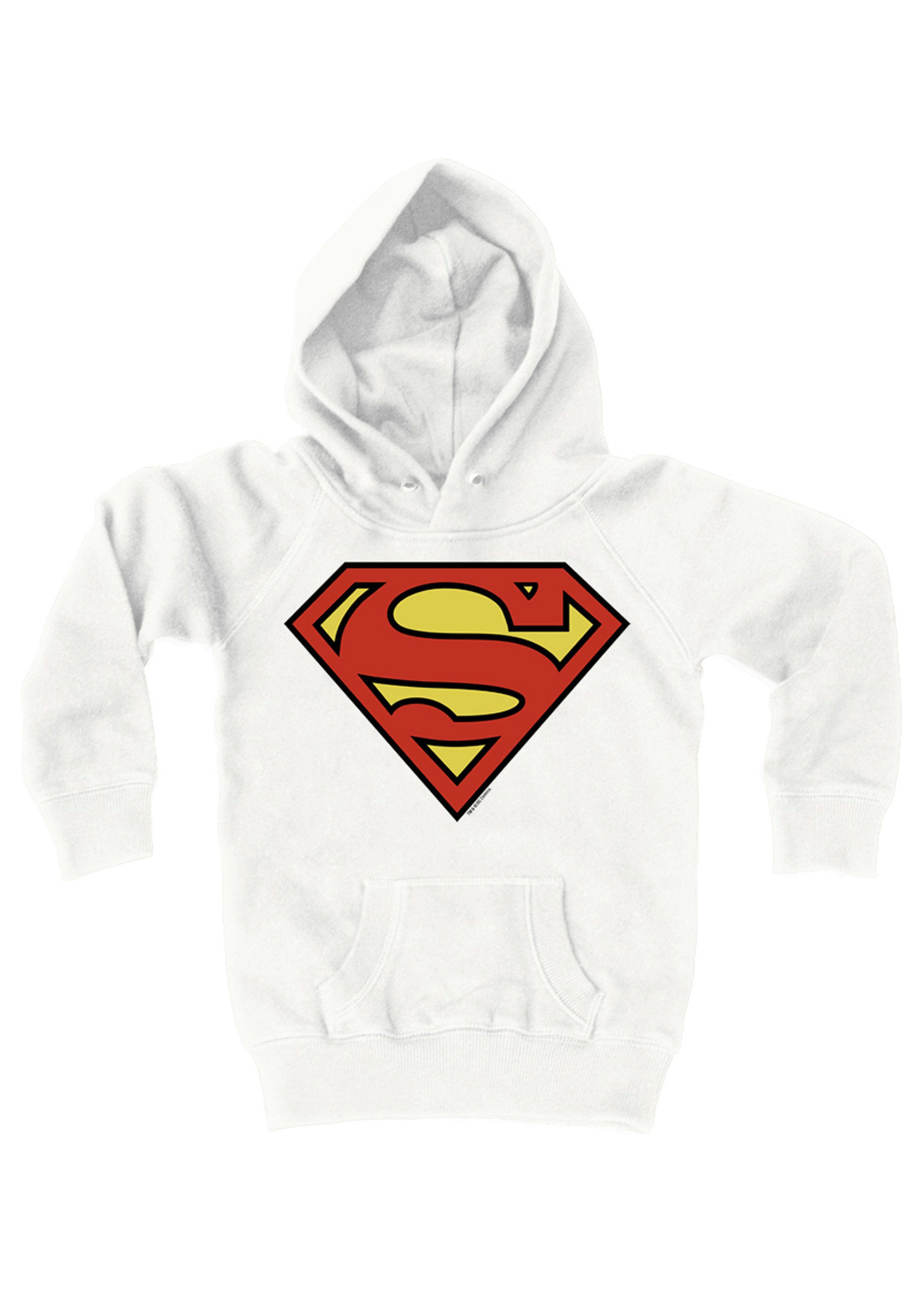 LOGOSHIRT Kapuzensweatshirt DC - Batman Logo mit stylischem Superman-Aufdruck