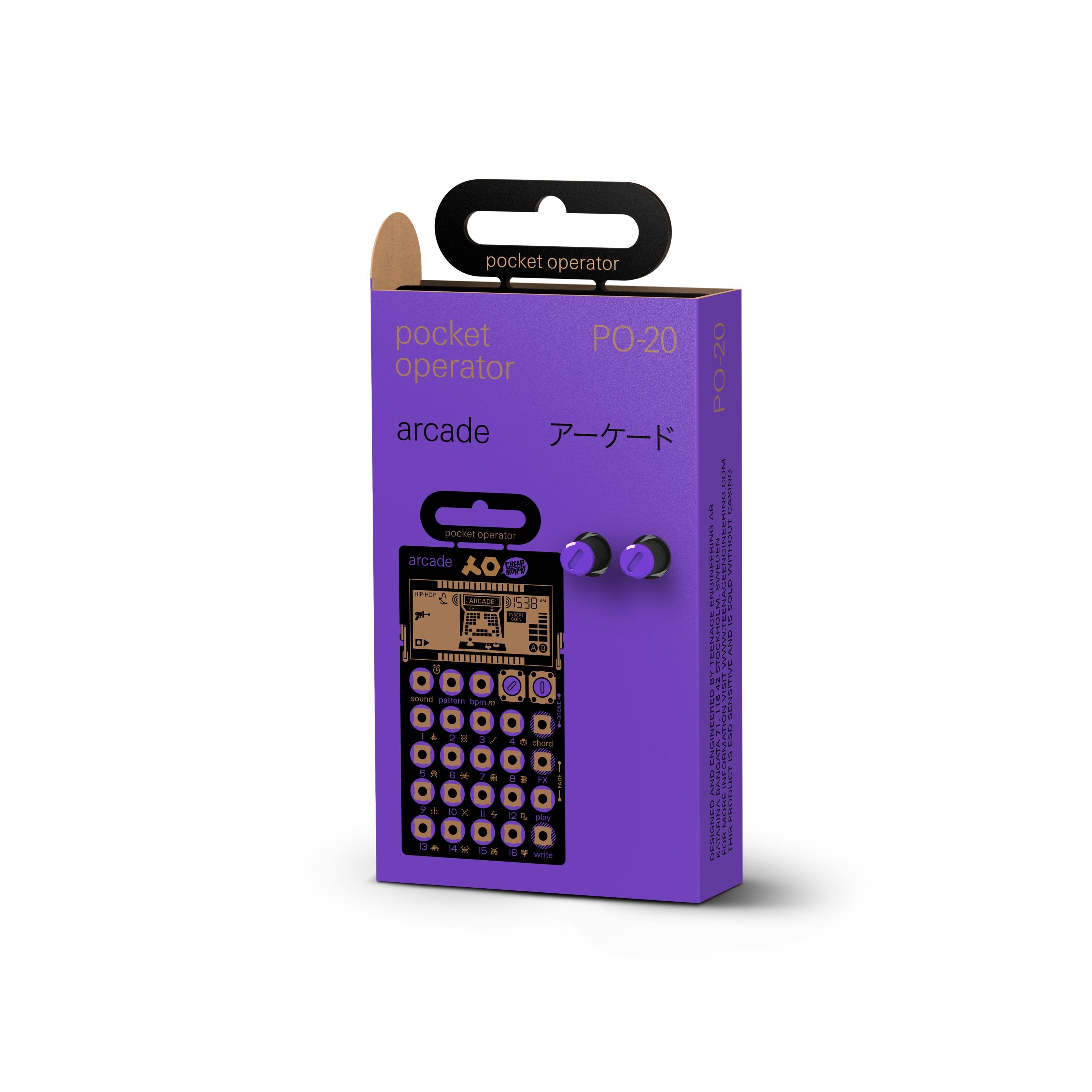 Teenage Engineering Synthesizer (PO-20 arcade, Synthesizer, Mini Synthesizer), PO-20 arcade - Synthesizer