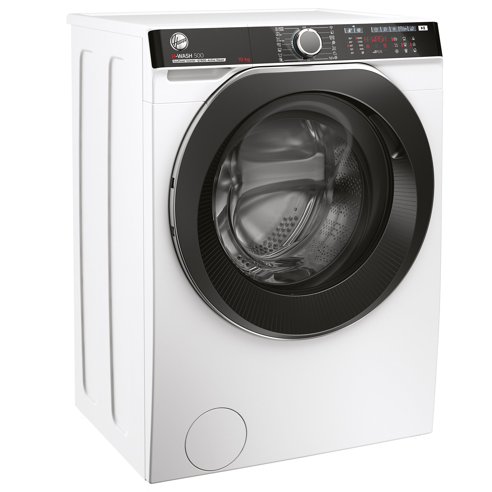 Hoover Waschmaschine H-WASH 500 Pro Design HWP 610AMBC/1-S, 10 kg, 1600 U/min, hOn App / Wi-Fi + Bluetooth, Dampffunktion, Kindersicherung