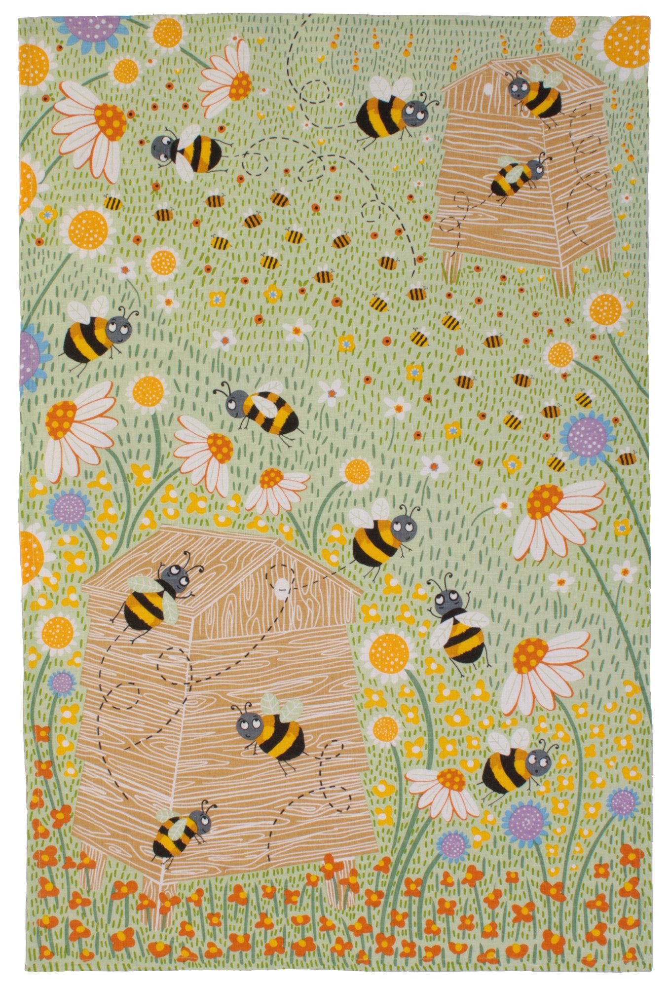 Ulster Weavers Geschirrtuch Daisy Bees, (Set, günstig online kaufen
