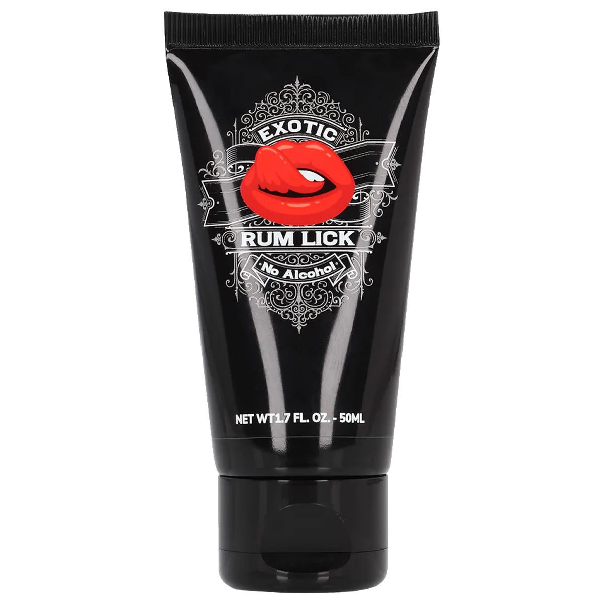 PharmQuests Gleit- und Massagegel Exotic Rum Lick, Tube mit 50ml, 1-tlg., köstliches Körpergel für die sinnliche Erotik-Massage