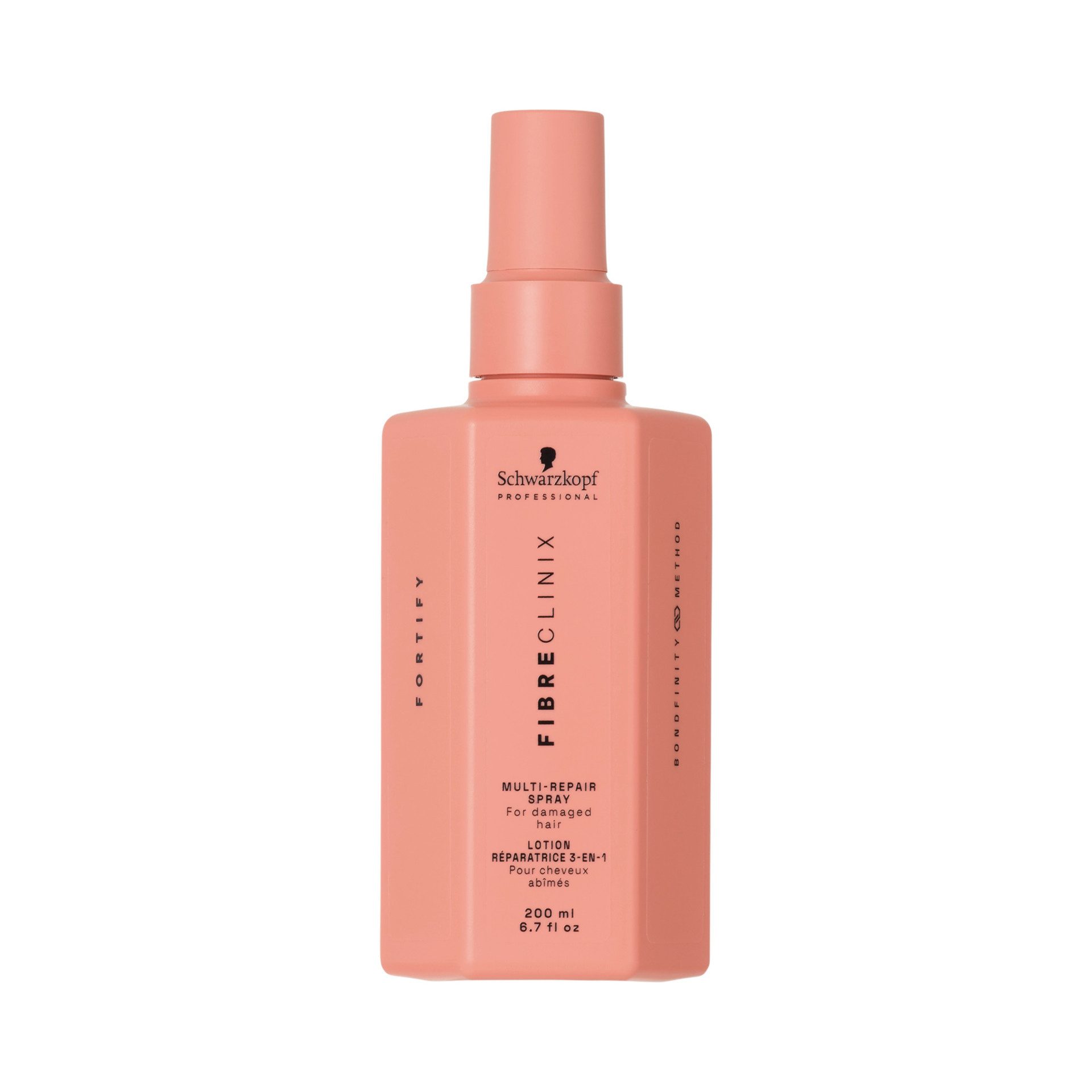 Schwarzkopf Professional Haarstyling-Liquid Schwarzkopf Professional Fibre Clinix Fortify Multi-Repair Spray 200 m, 1-tlg., Feuchtigkeitsspray