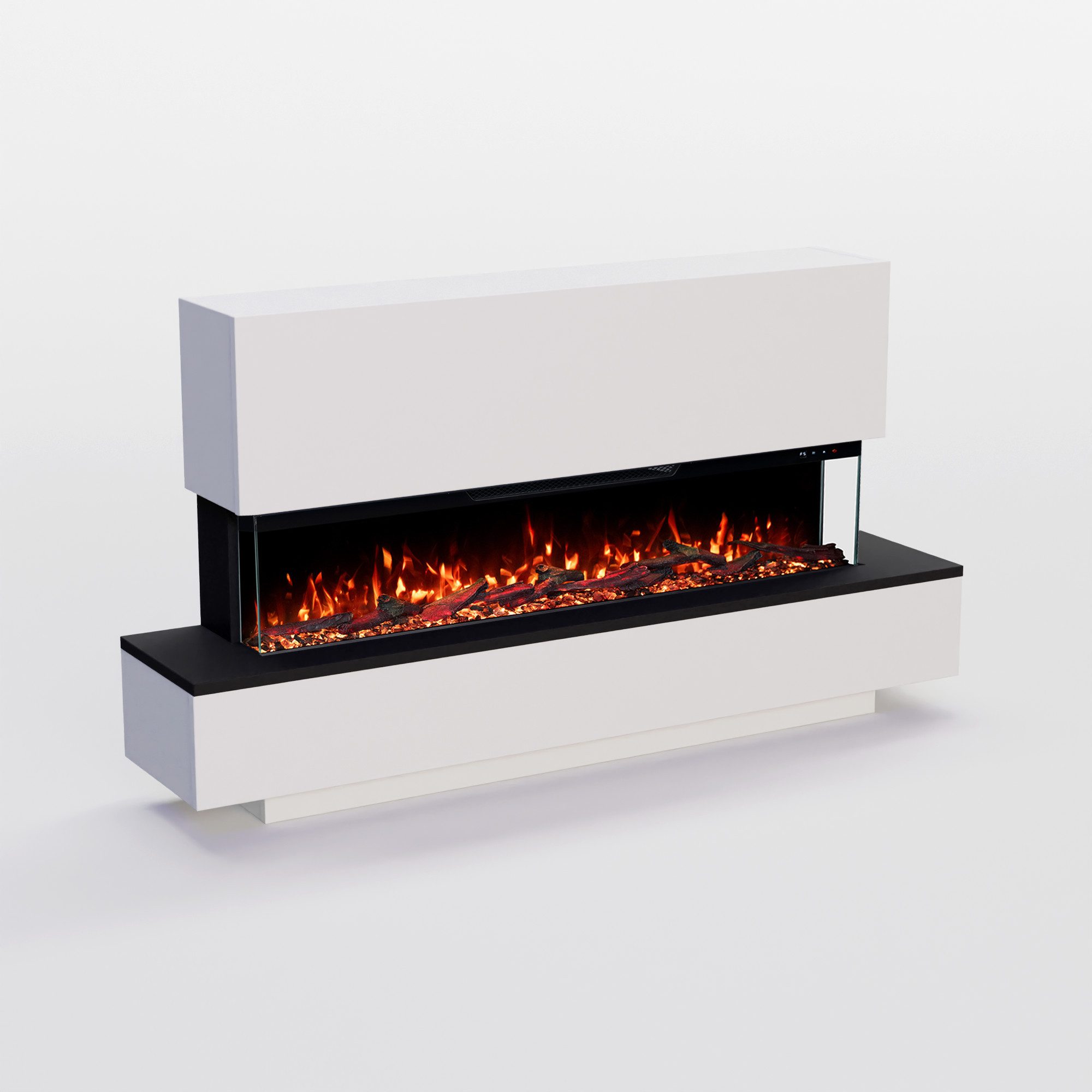 GLOW FIRE Elektrokamin Cobalt, Standkamin mit 3D Feuer und Heizung (Thermos günstig online kaufen