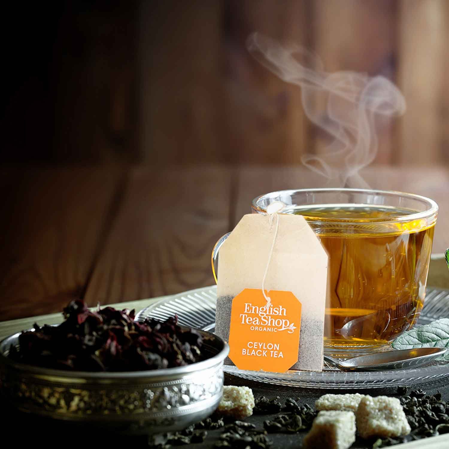 English Tea Shop Tee Ceylon Schwarzer Tee, BIO, 20 Teebeutel, feiner Schwarztee