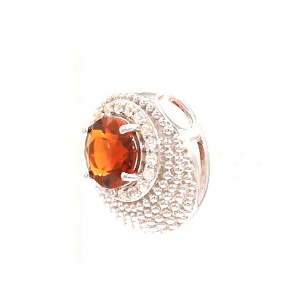 Cavill Kettenanhänger Madeira Citrin Silber-Anhänger, Brasilien 1,216ct (1-tlg)
