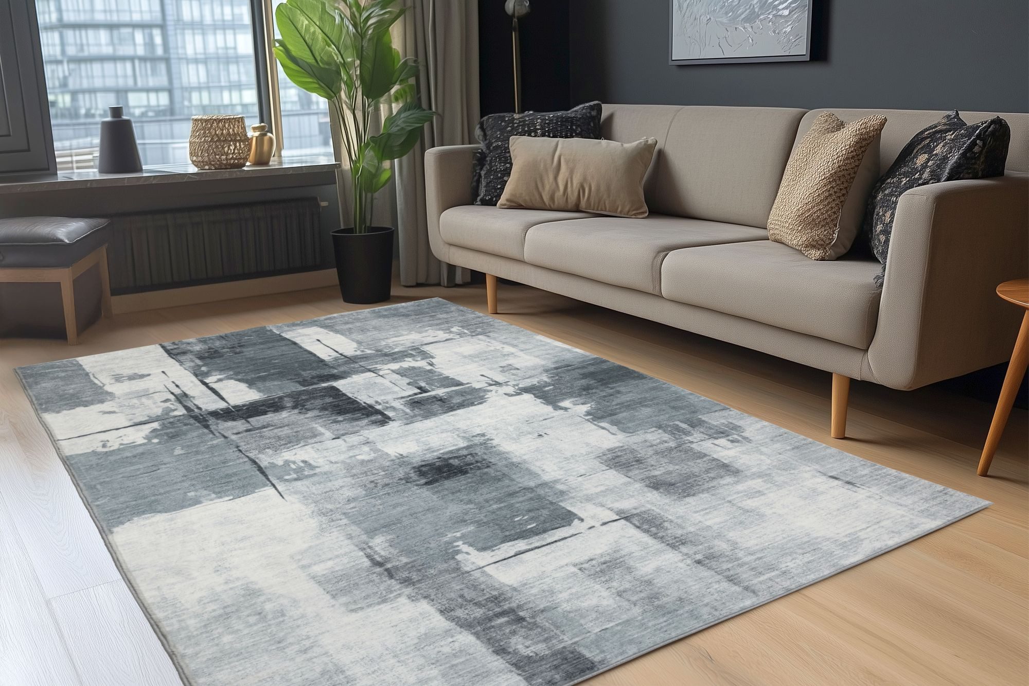 Obsession Teppich Posh 300, rechteckig, Höhe: 12 mm, modernes Design, bedruckte Qualität, Wohnzimmer