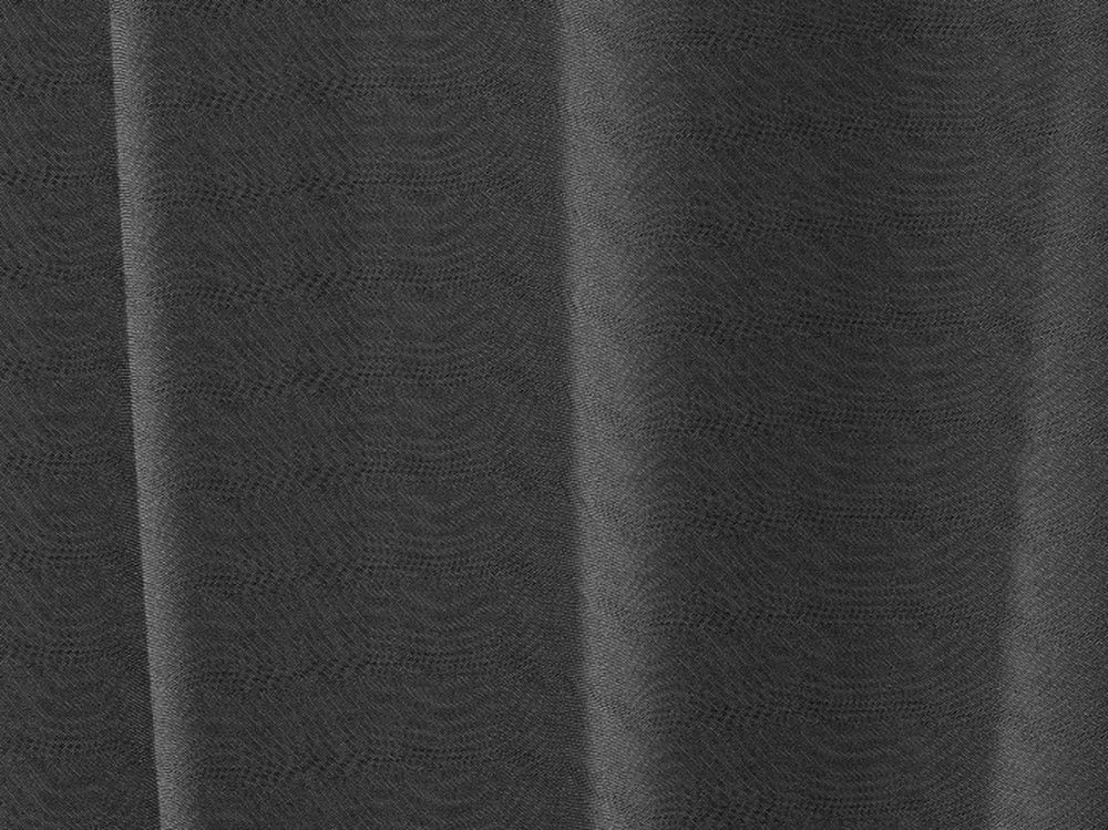 Wirth, (1 Uni Vorhang Kräuselband schwarz blickdicht, nach Collection, St), Maß