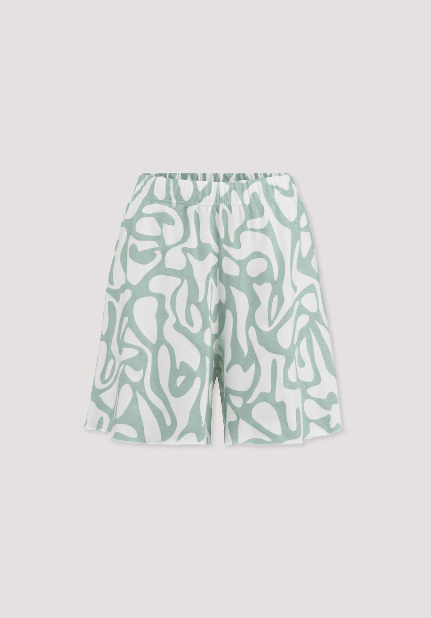 Hessnatur Pyjamahose SOFT FLOWER aus reiner Bio-Baumwolle (1-tlg)