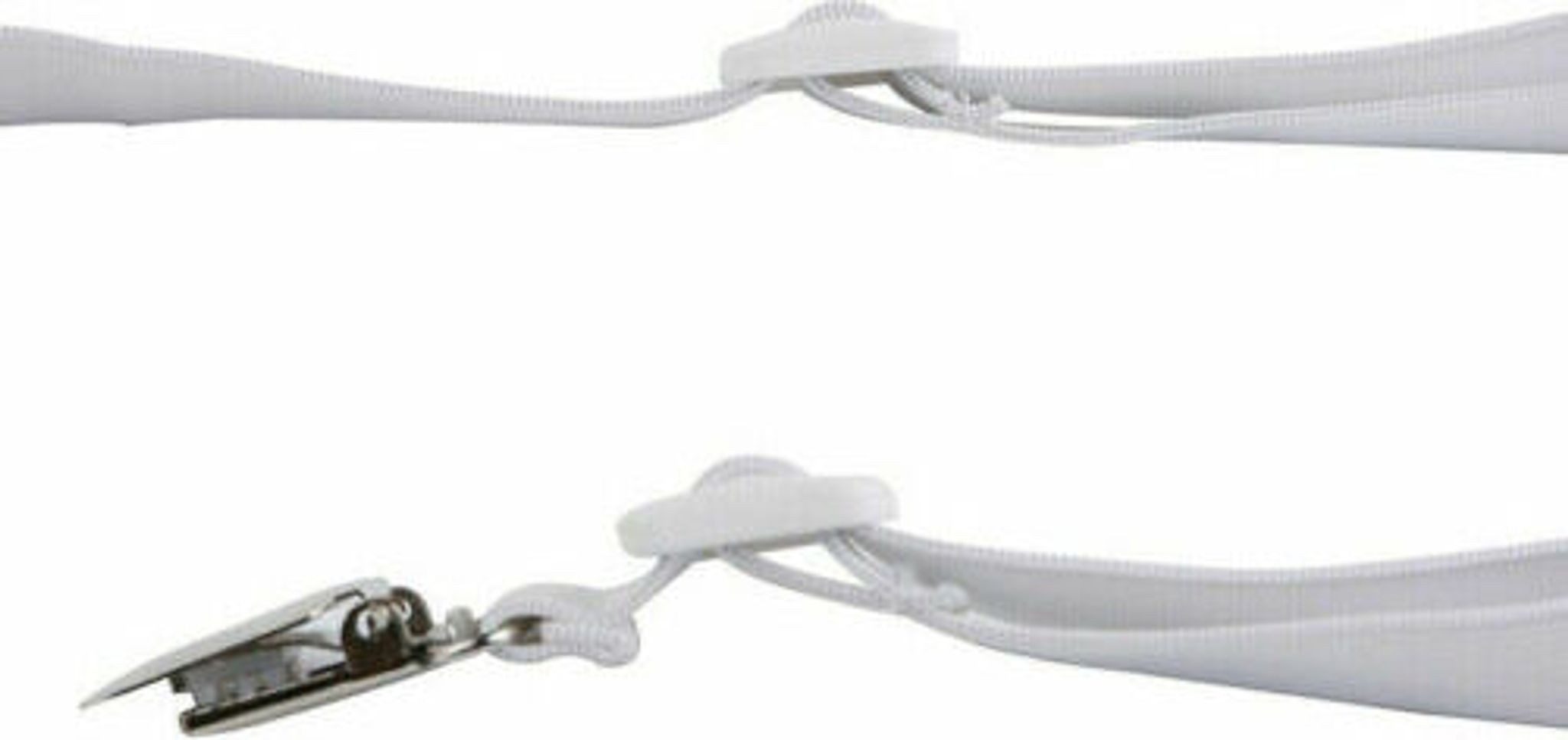 FELIXLEO Spannbettlaken 24 Verstellbare Betttuchspanner, Elastische Lakenhalter Weiß, (1 Stück)