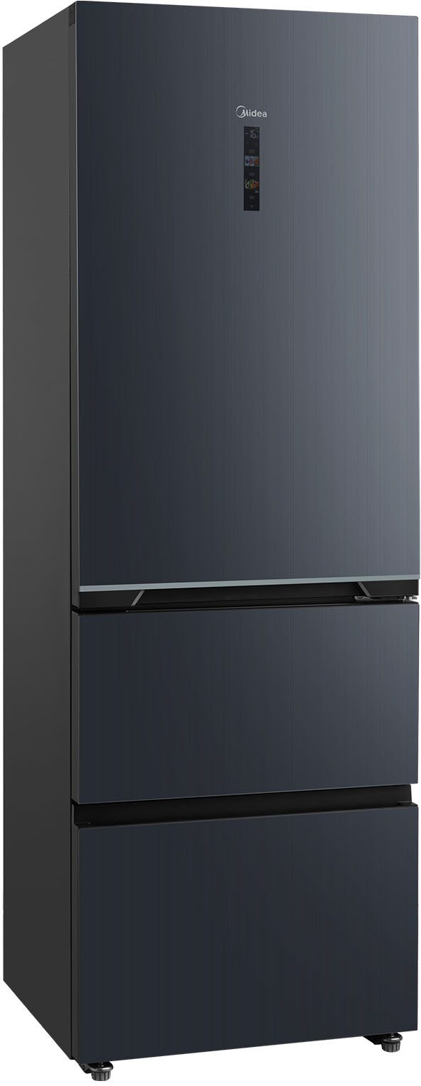 Midea Kühl-/Gefrierkombination INSTA-FIT MASTER MDRB542BIE70, 191 cm hoch, 64 cm breit
