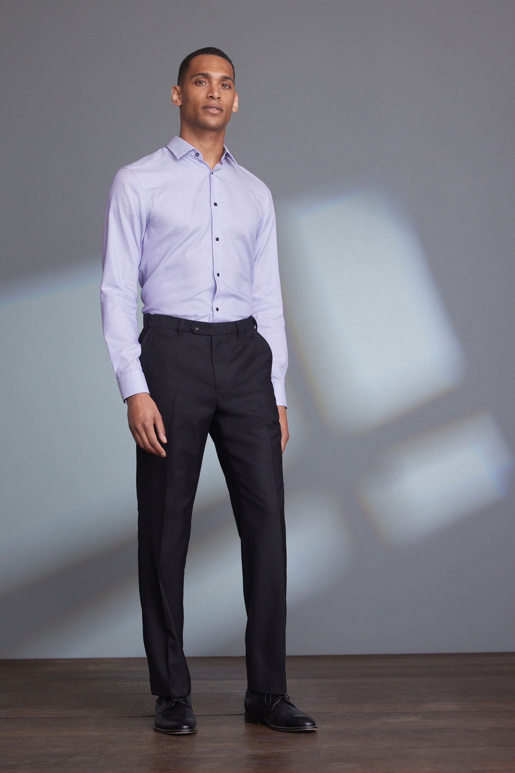 Next Stoffhose Signature Regular Fit Hose mit Motion Flex-Bund (1-tlg)