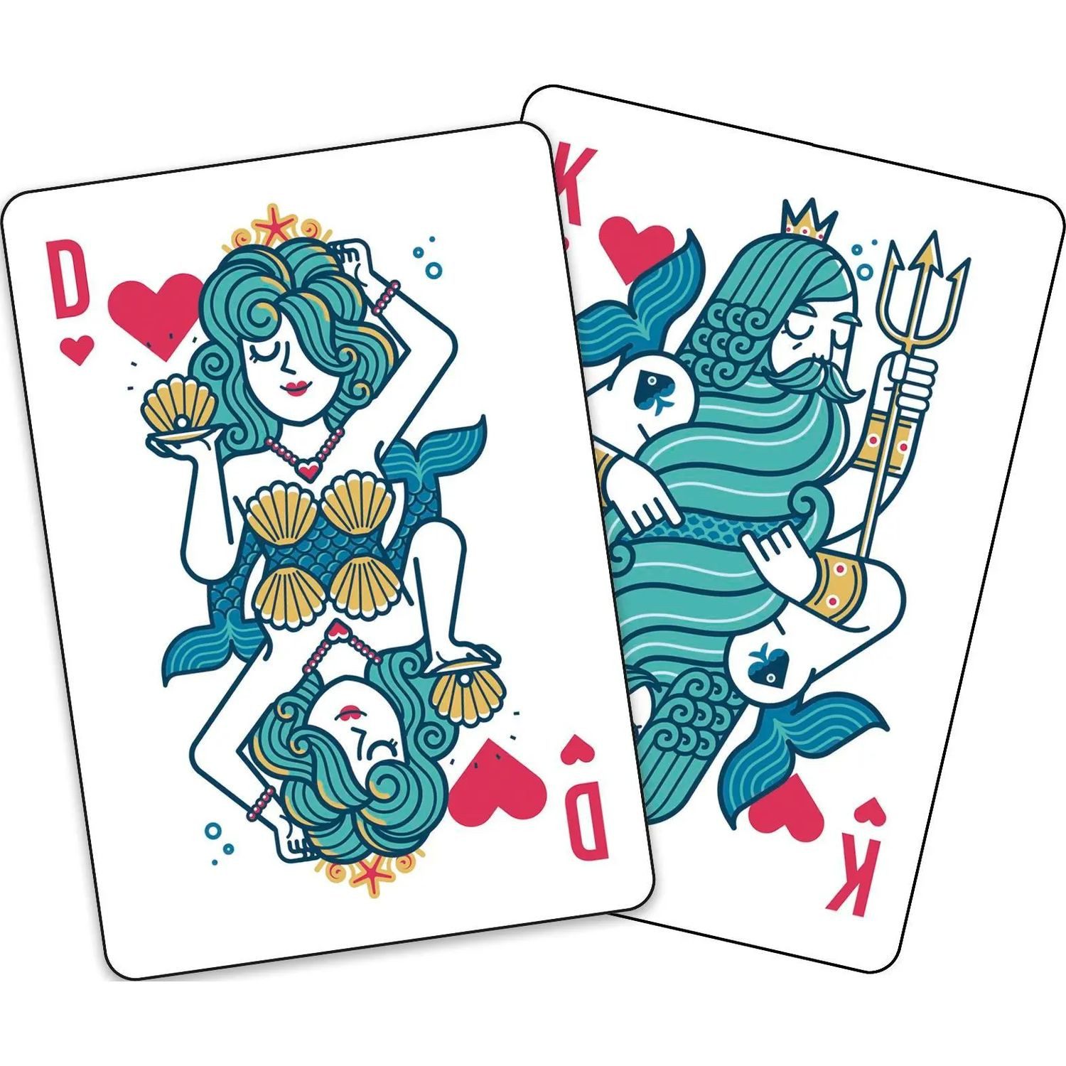 groh Verlag Spiel Ahoi! 55 Spielkarten mit Motiven von der Küste