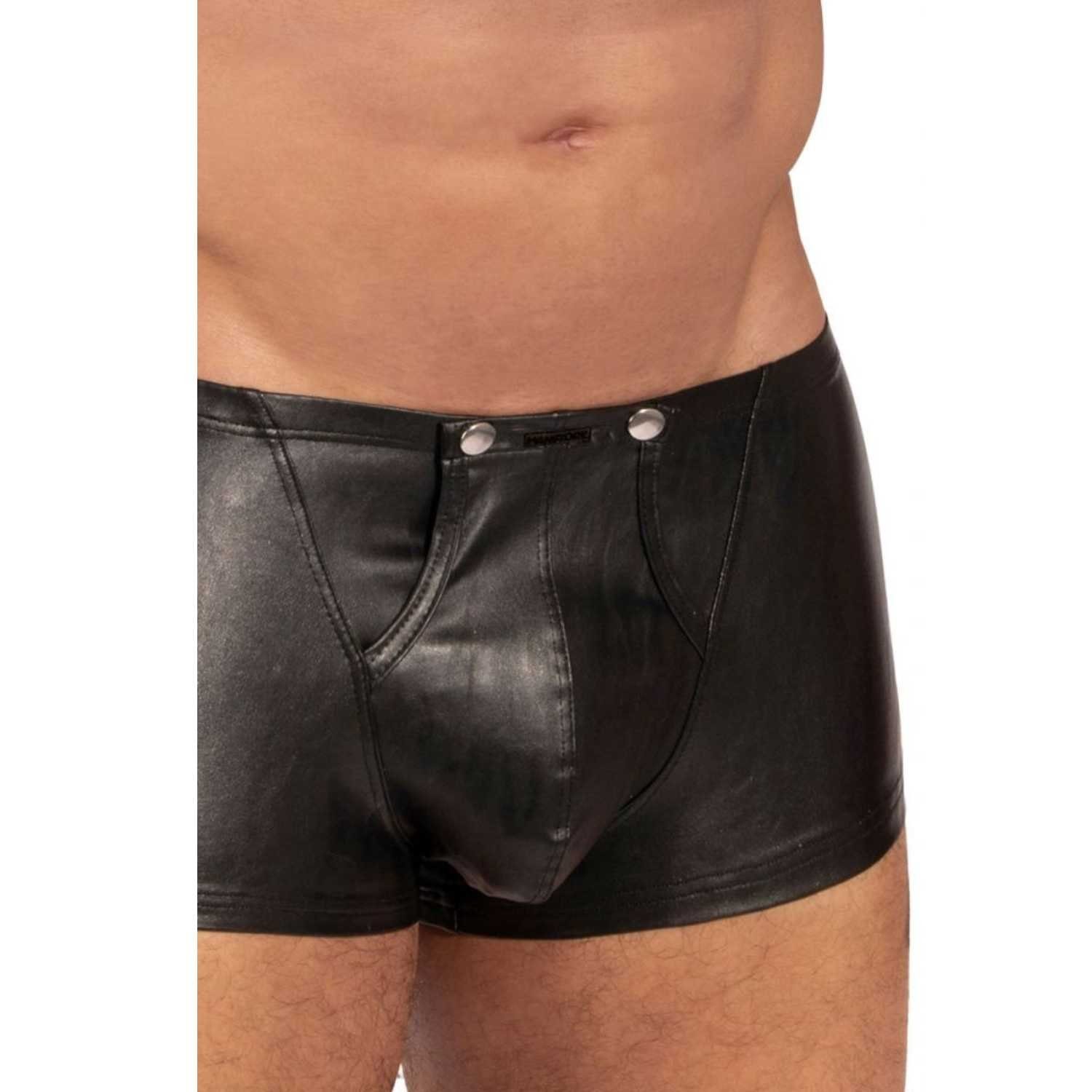 MANSTORE Boxershorts Manstore M2270 Popper Pants Lederlook