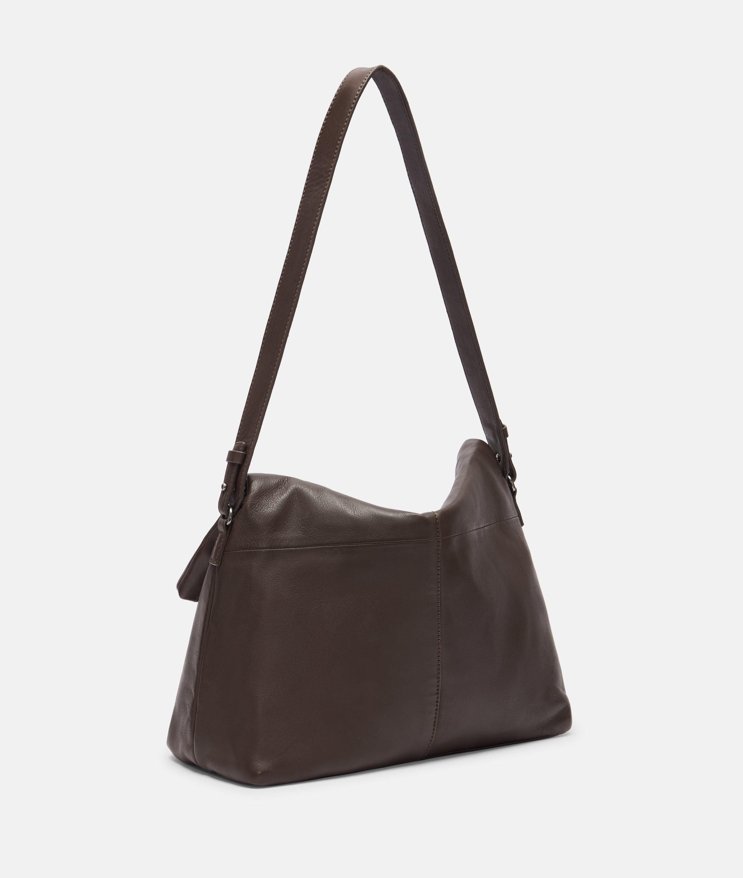 Liebeskind Berlin Schultertasche Fiona Hobo M, Geräumige Hobo-Bag aus Schafsleder
